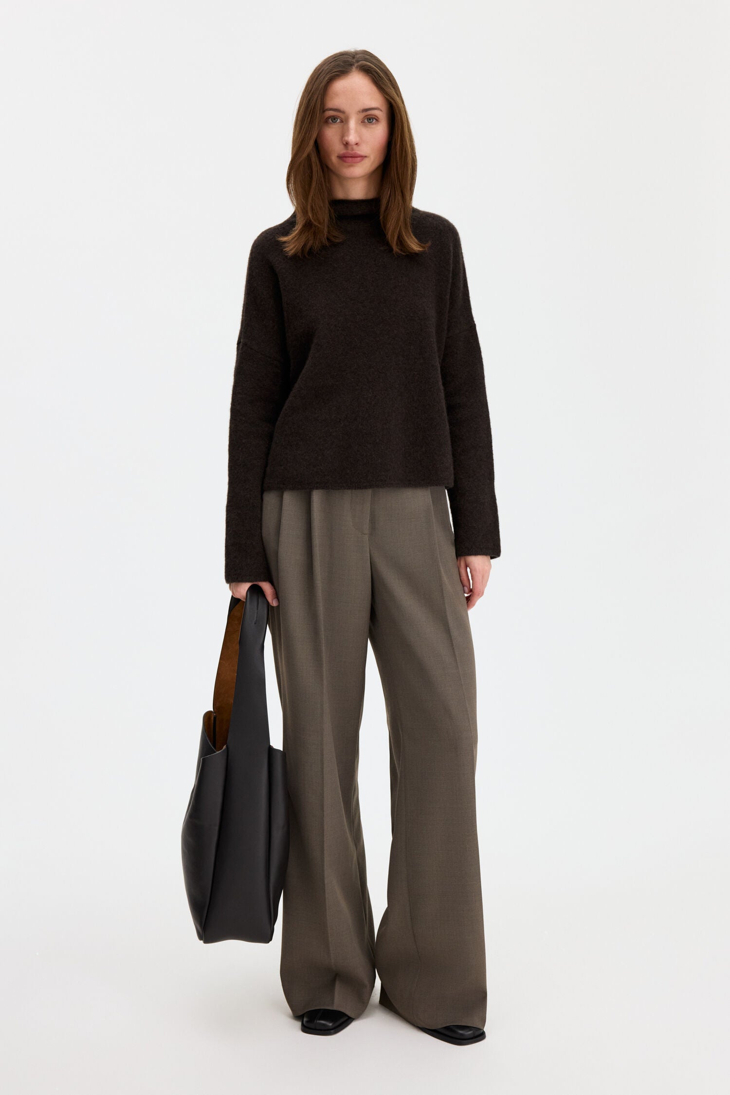 FILIPPA K MIKA YAK FUNNELNECK SWEATER