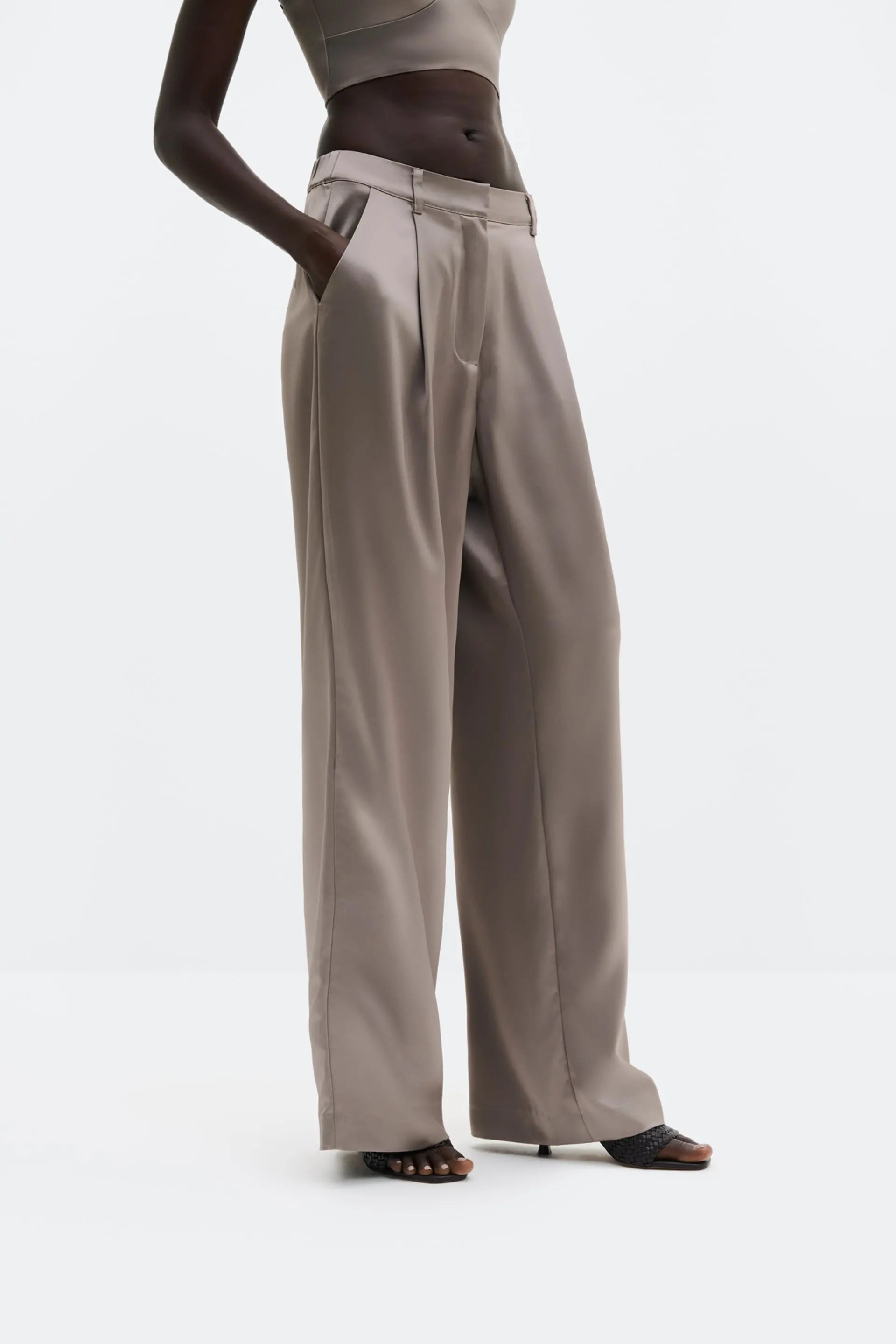 MALINA SARAH SATIN PANT