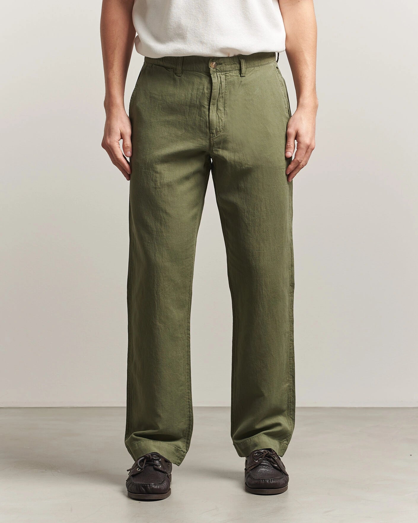 POLO RALPH LAUREN LIN/COT PANT