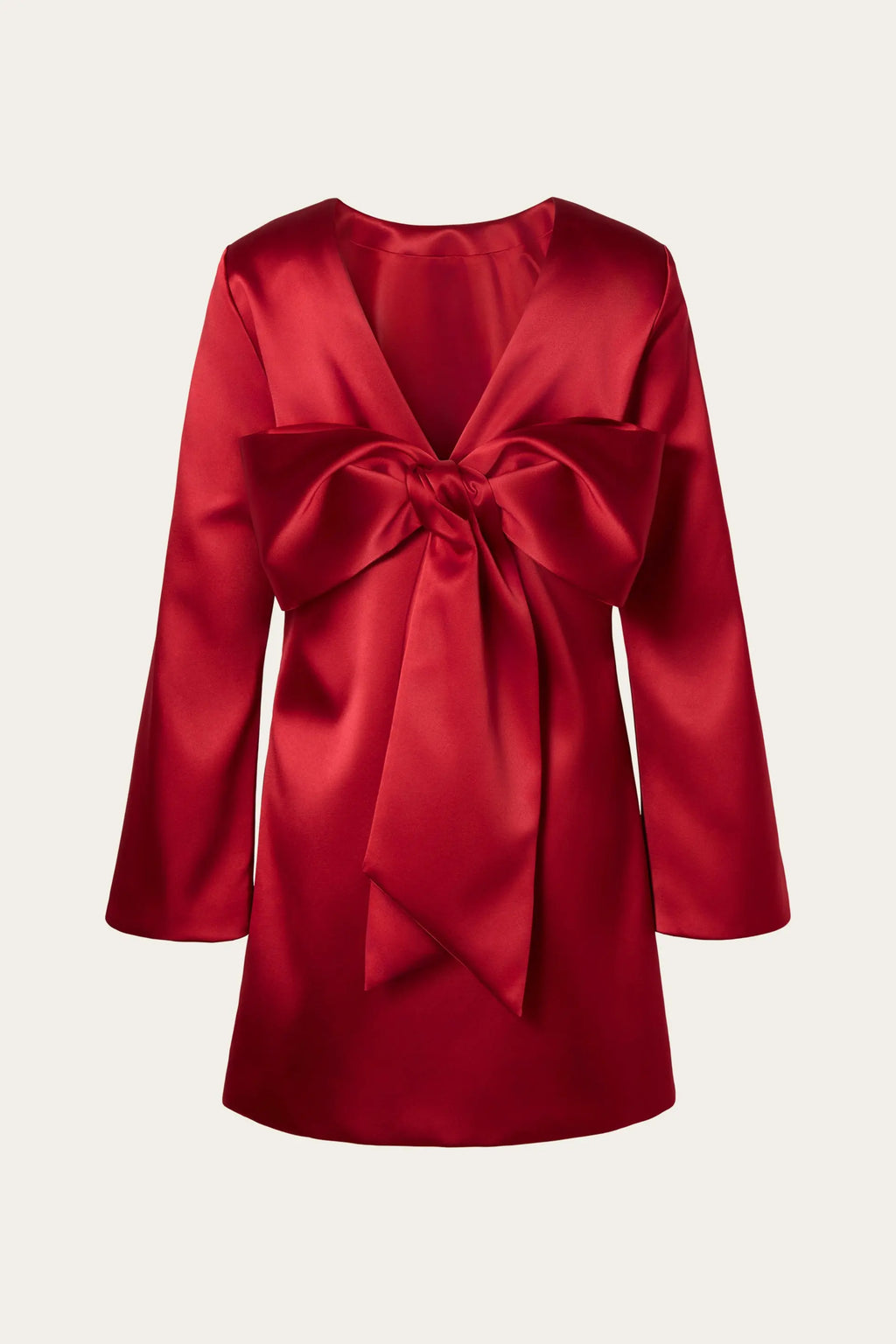 MALINA ELNA BOW MINI DRESS