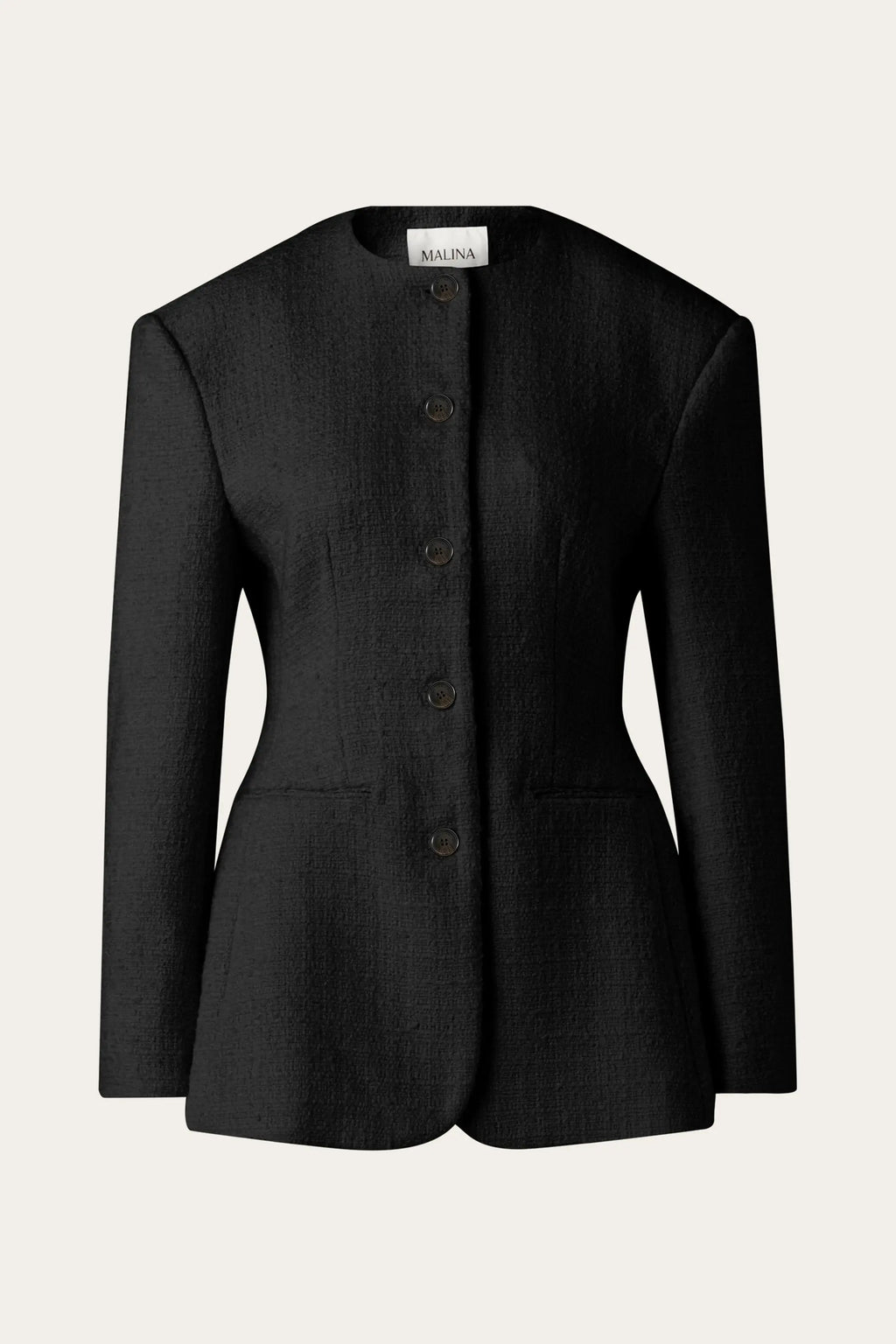 MALINA CAROL ROUND NECK BLAZER