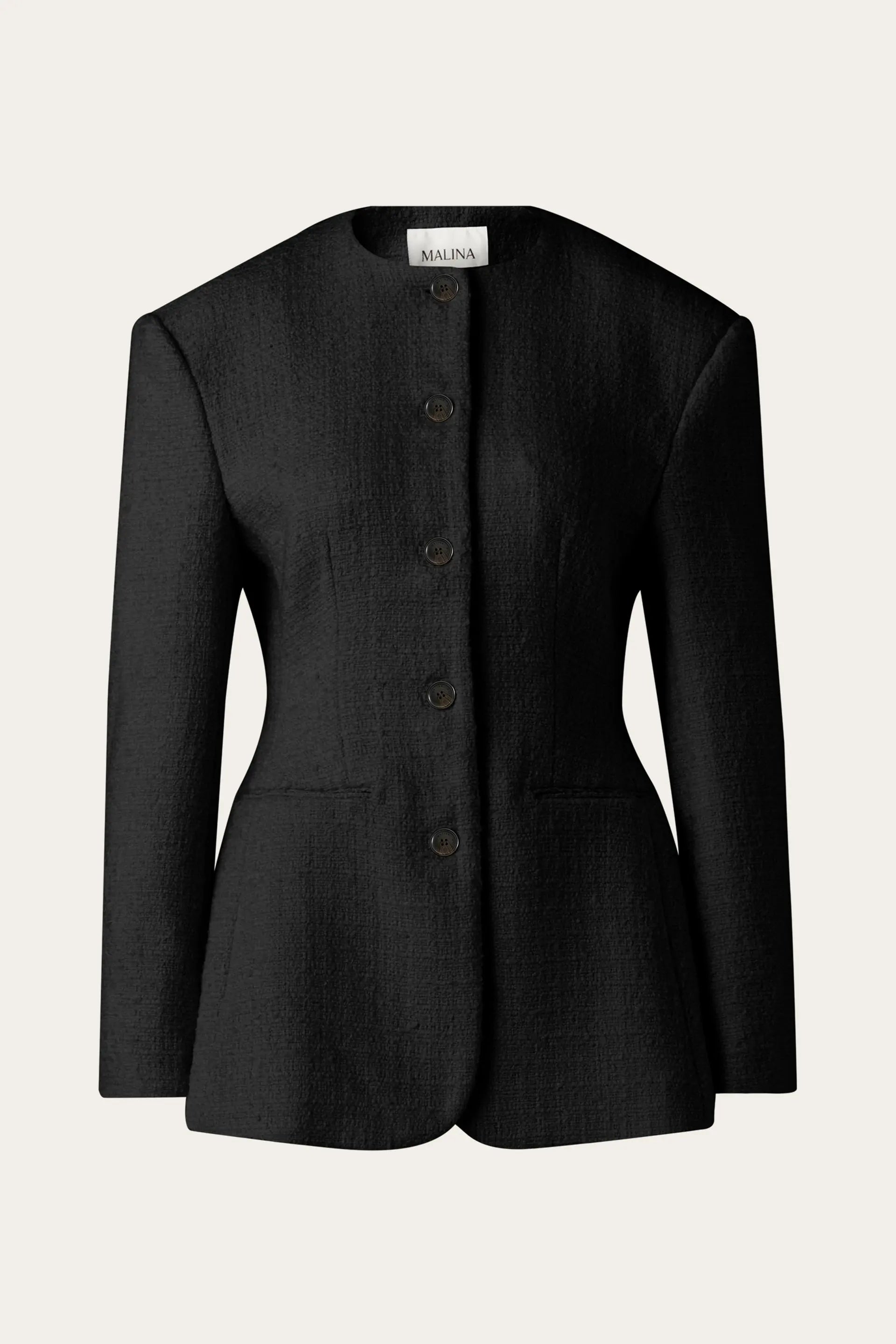 MALINA CAROL ROUND NECK BLAZER