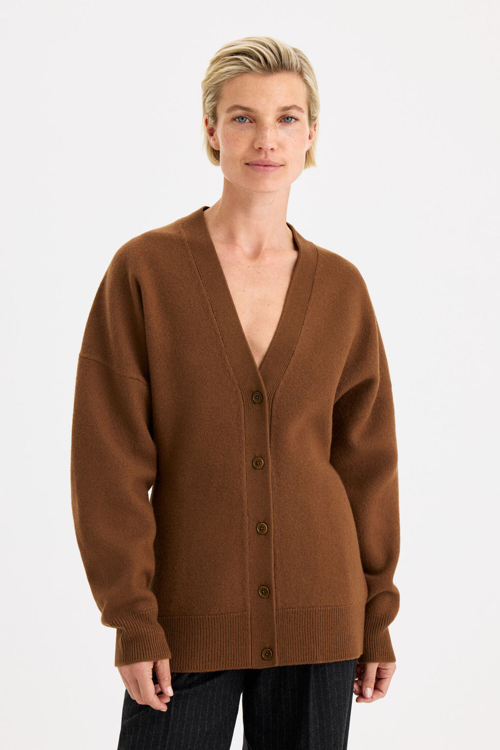 FILIPPA K HOURGLASS FELTED CARDIGAN