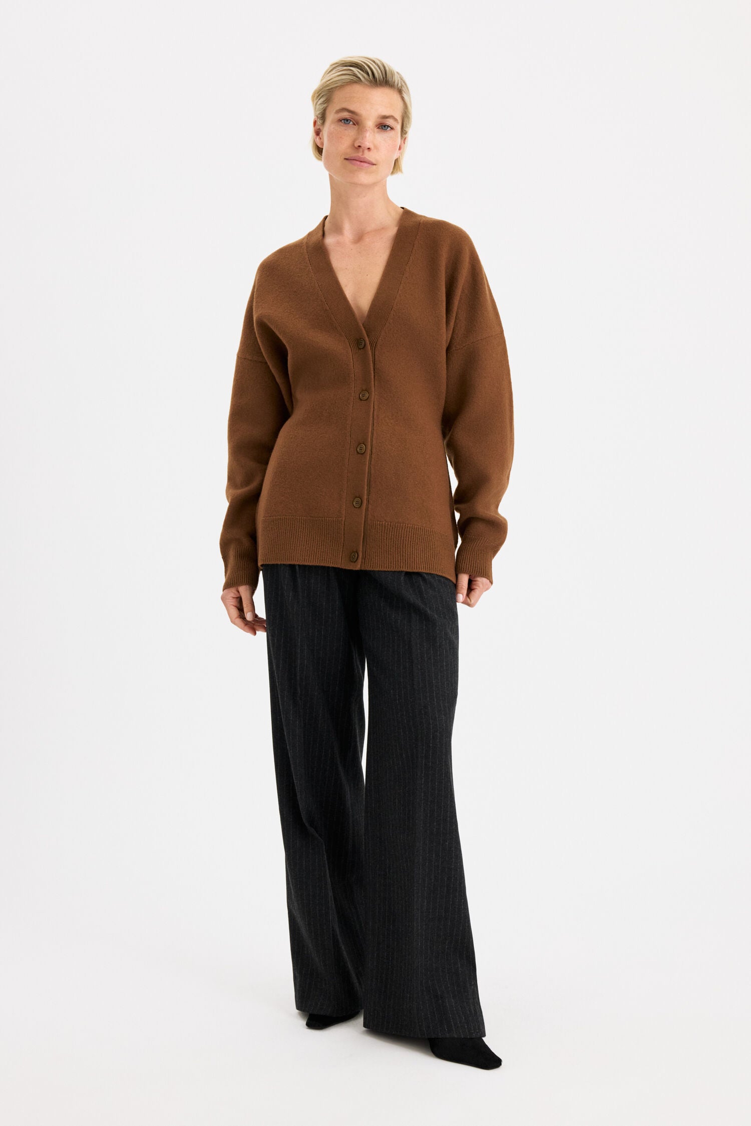 FILIPPA K HOURGLASS FELTED CARDIGAN
