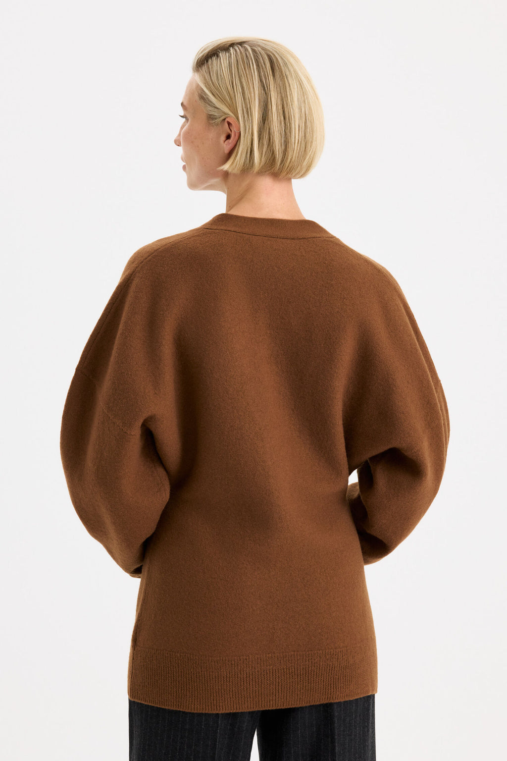 FILIPPA K HOURGLASS FELTED CARDIGAN