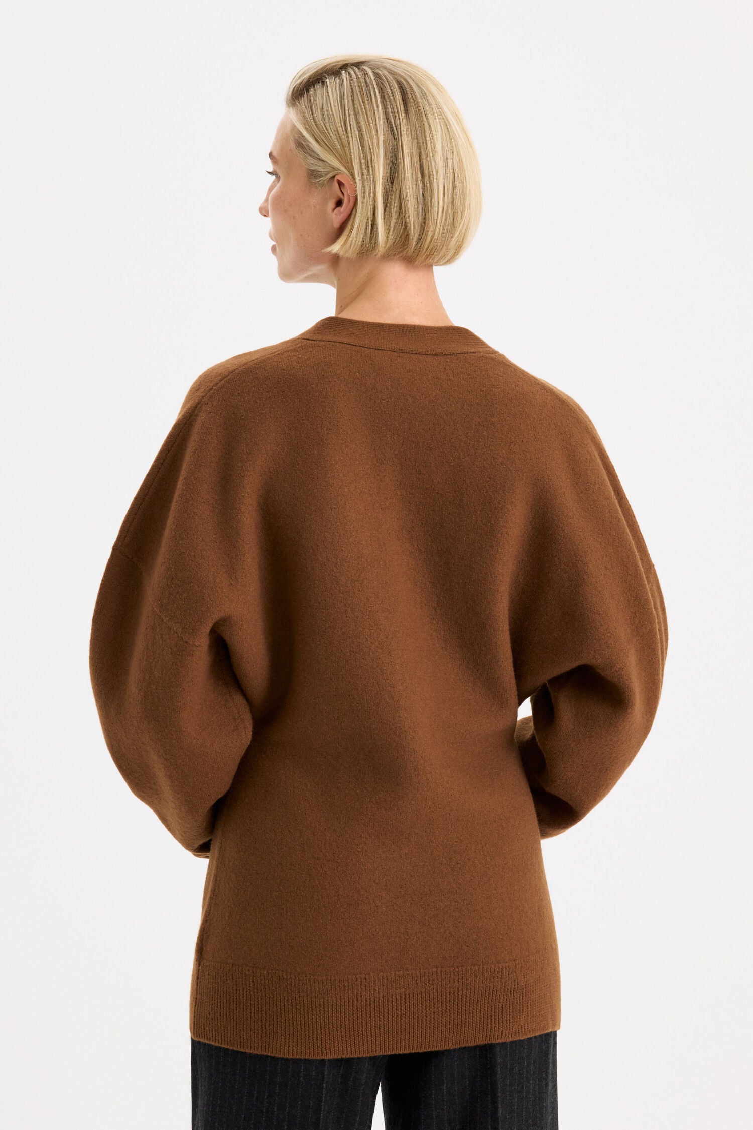 FILIPPA K HOURGLASS FELTED CARDIGAN