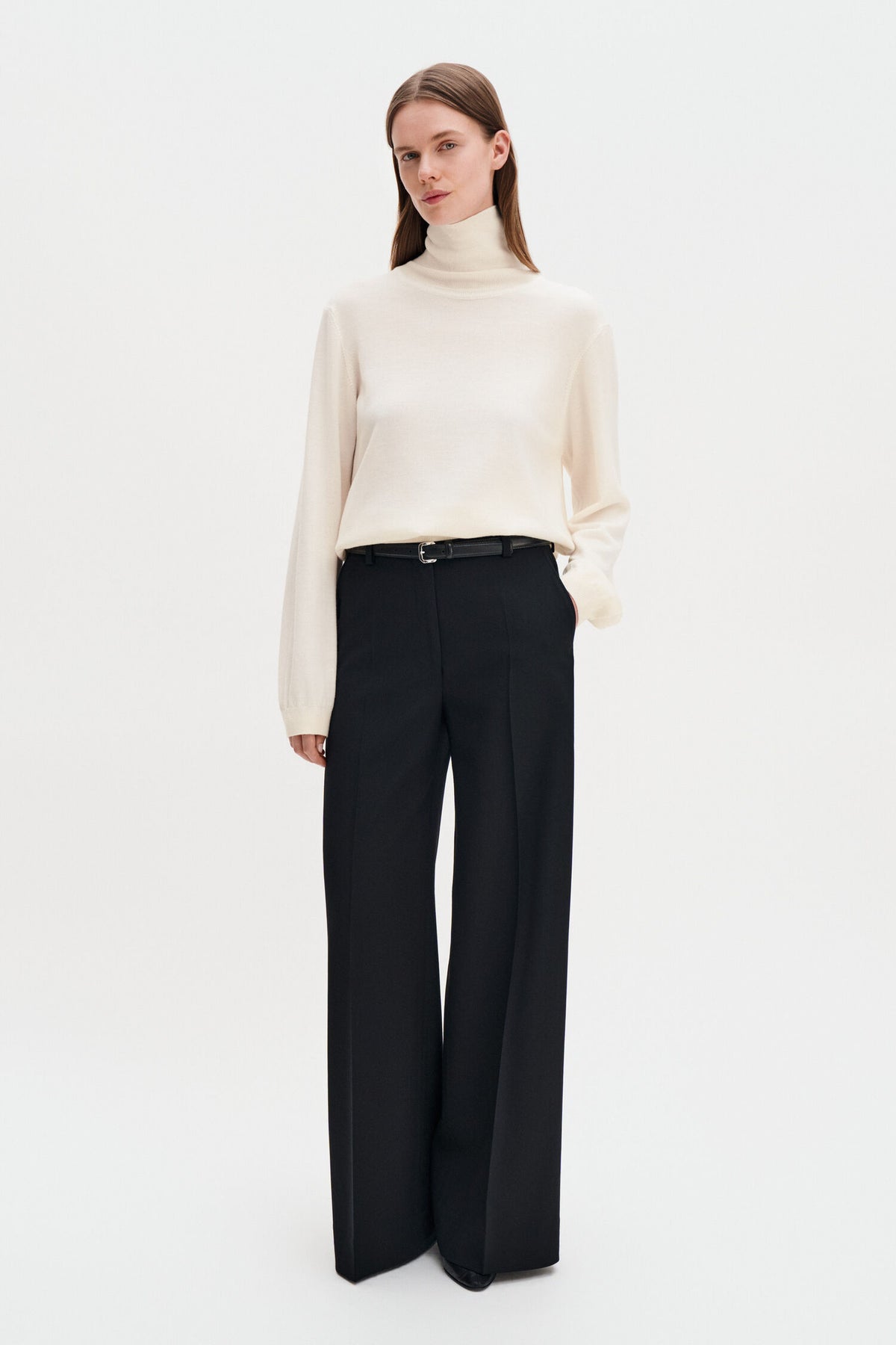 FILIPPA K HARLOW WOOL TROUSERS