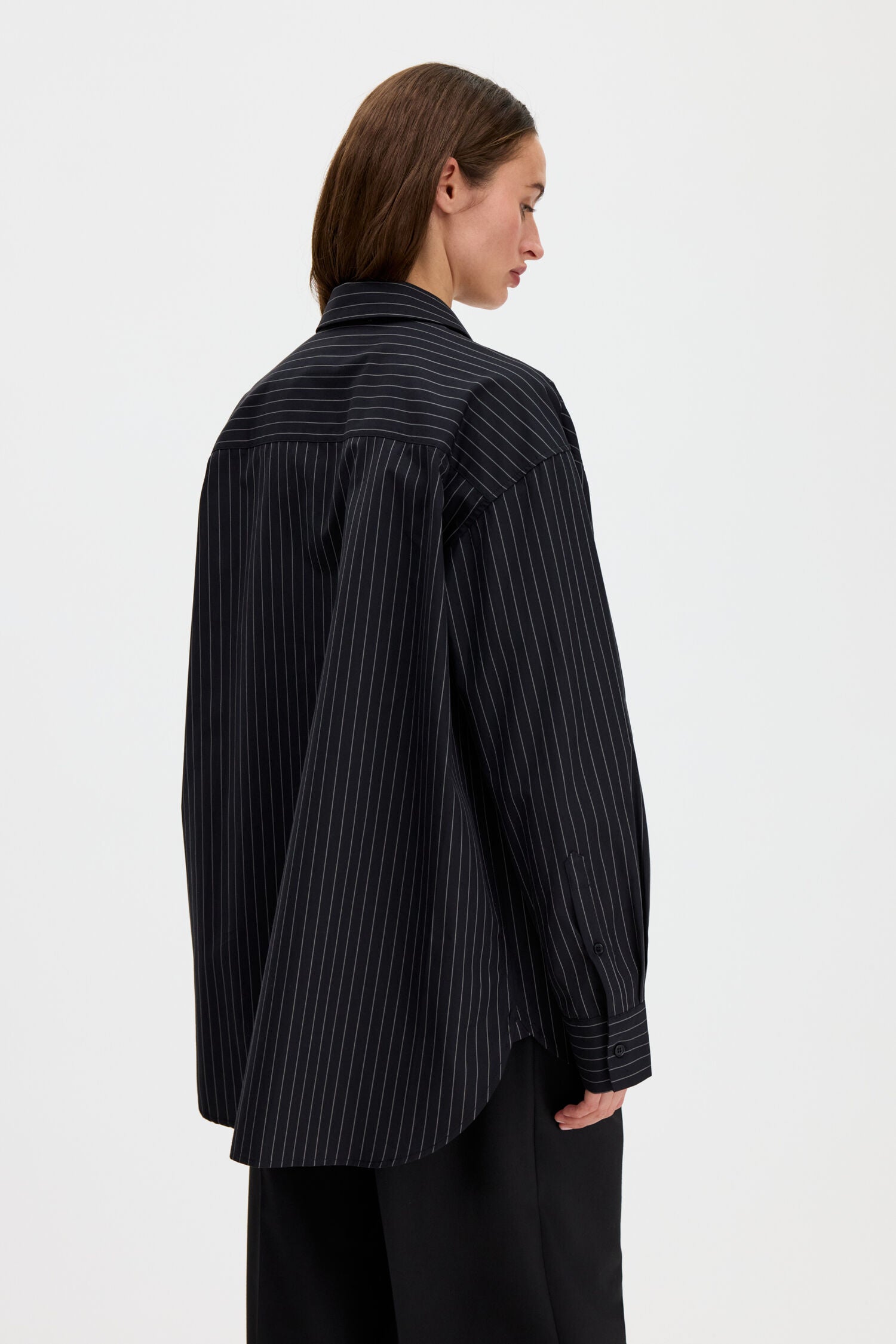 FILIPPA K SAMMY PINSTRIPE SHIRT