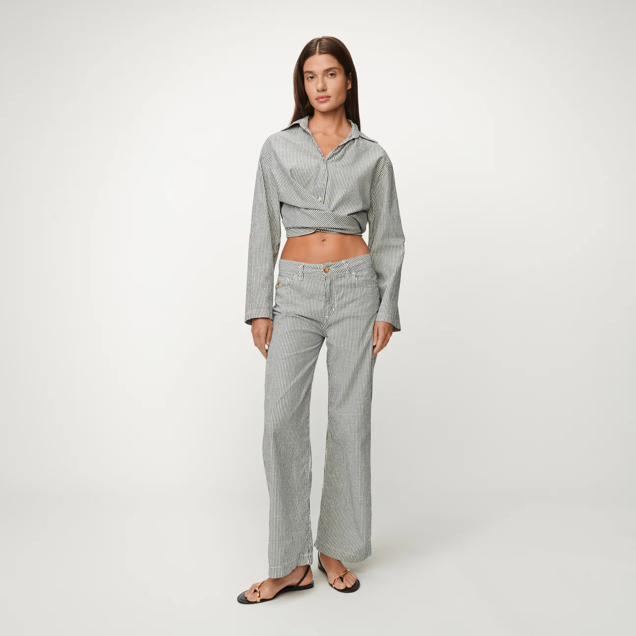 LOIS PIA STRIPE SHIRT