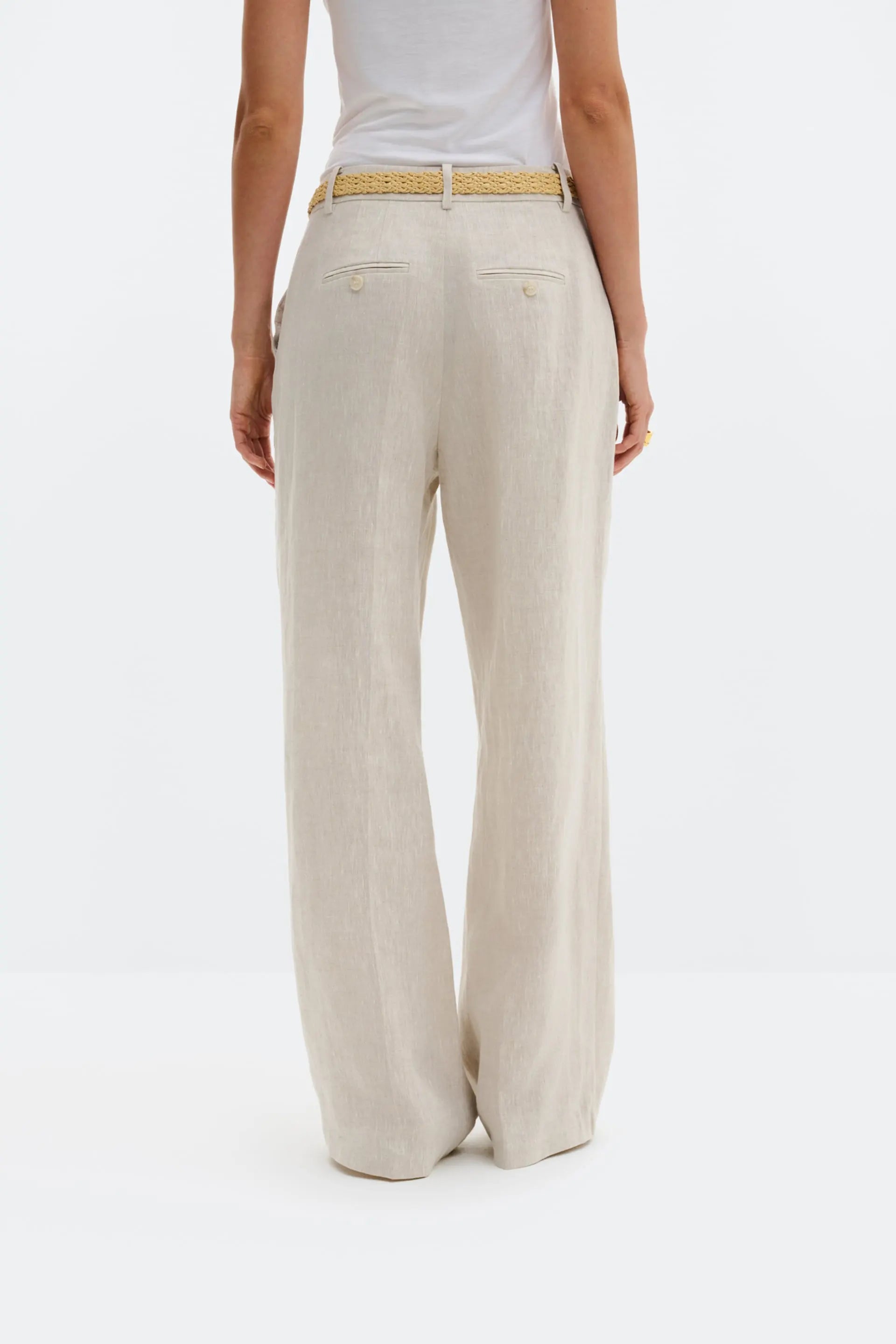 MALINA YANA WIDE LINEN PANTS