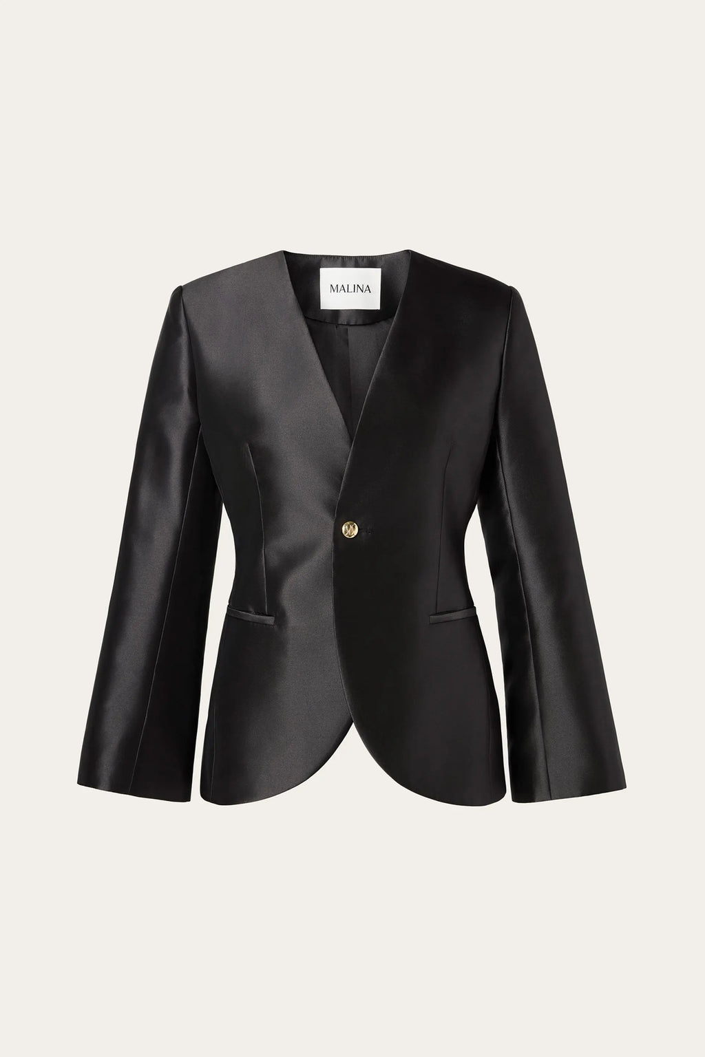 MALINA NORI SATIN BLAZER