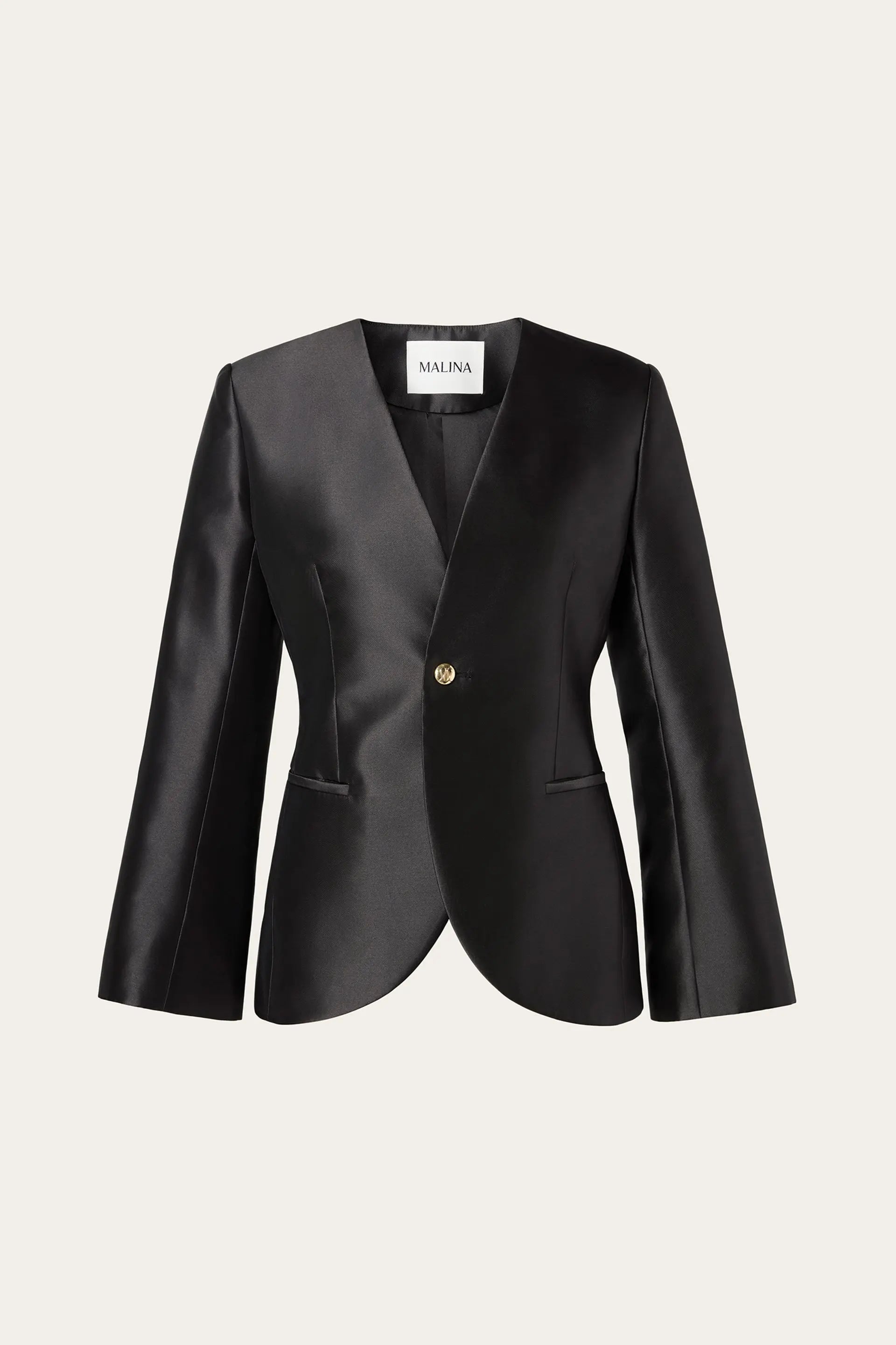 MALINA NORI SATIN BLAZER
