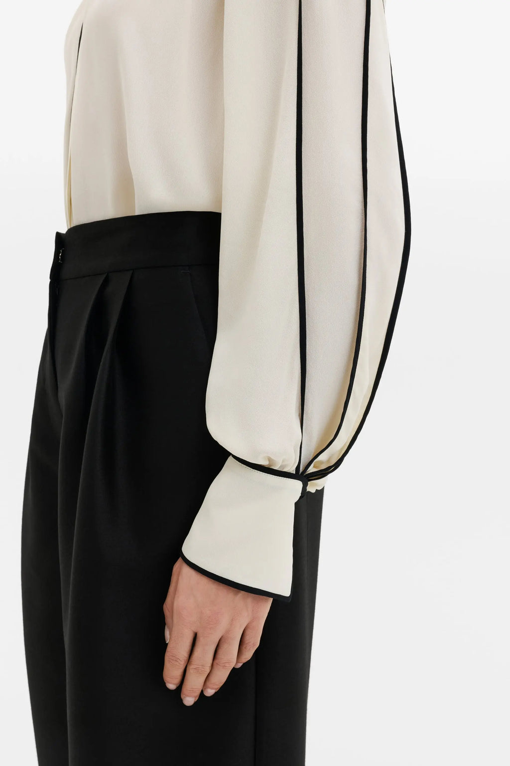 MALINA BEA CONTRAST EDGE CHIFFON