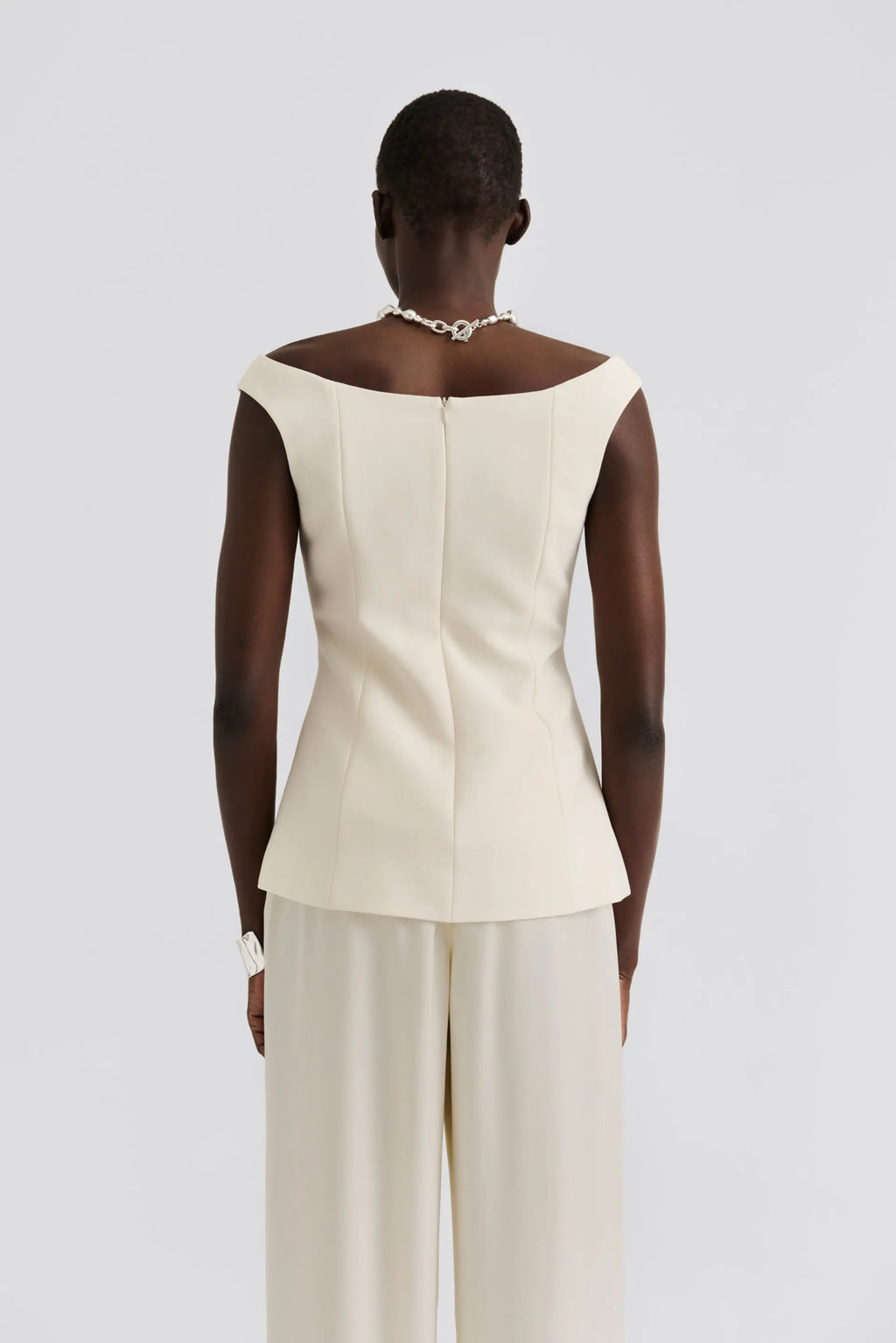 MALINA DIORA HALF OFF SHOULDER TOP