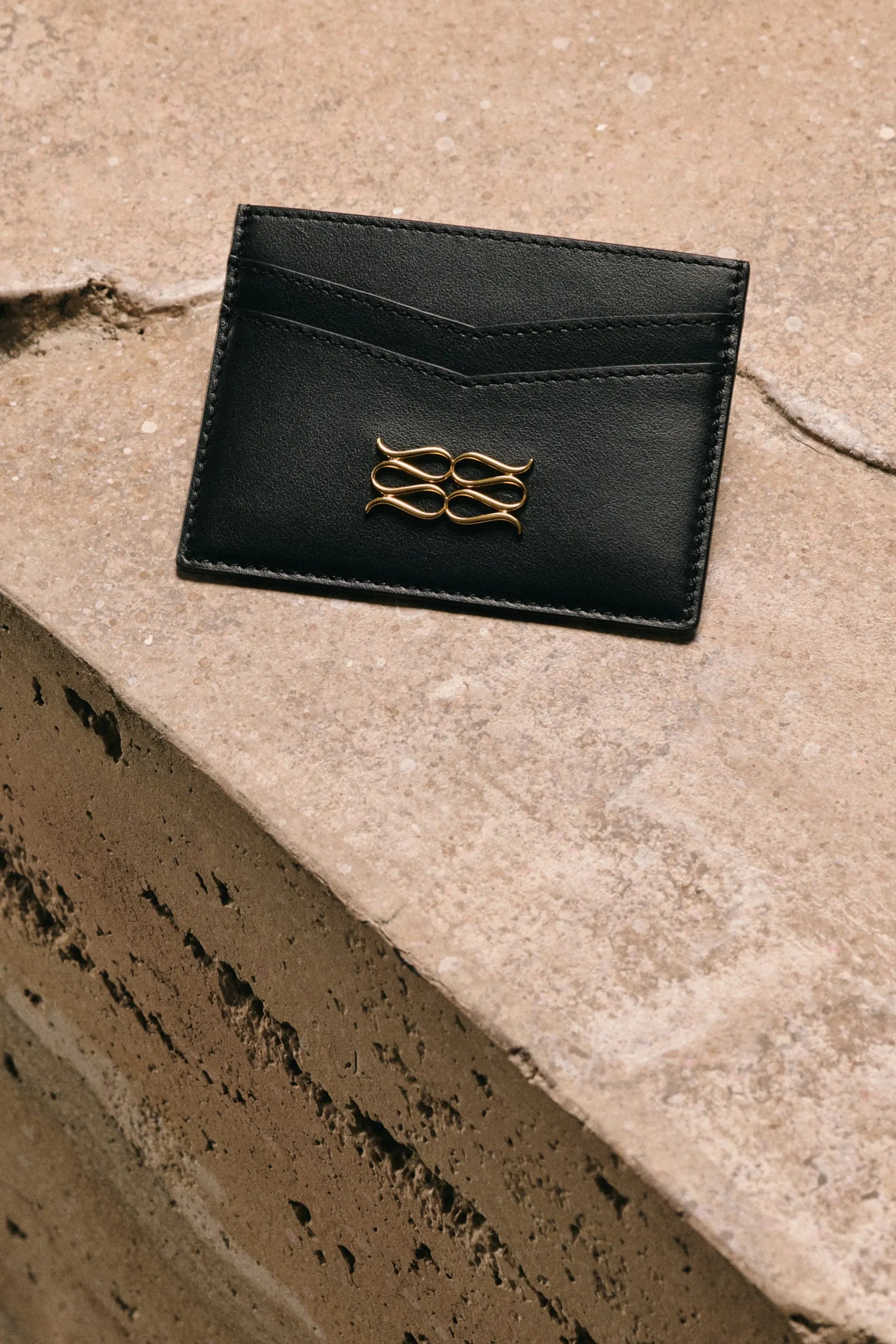 MALINA MONOGRAM CARD HOLDER