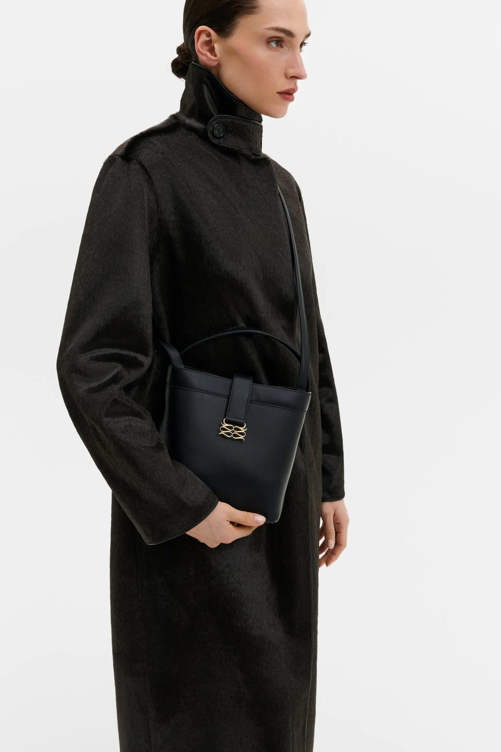 MALINA MONOGRAM BUCKET BAG