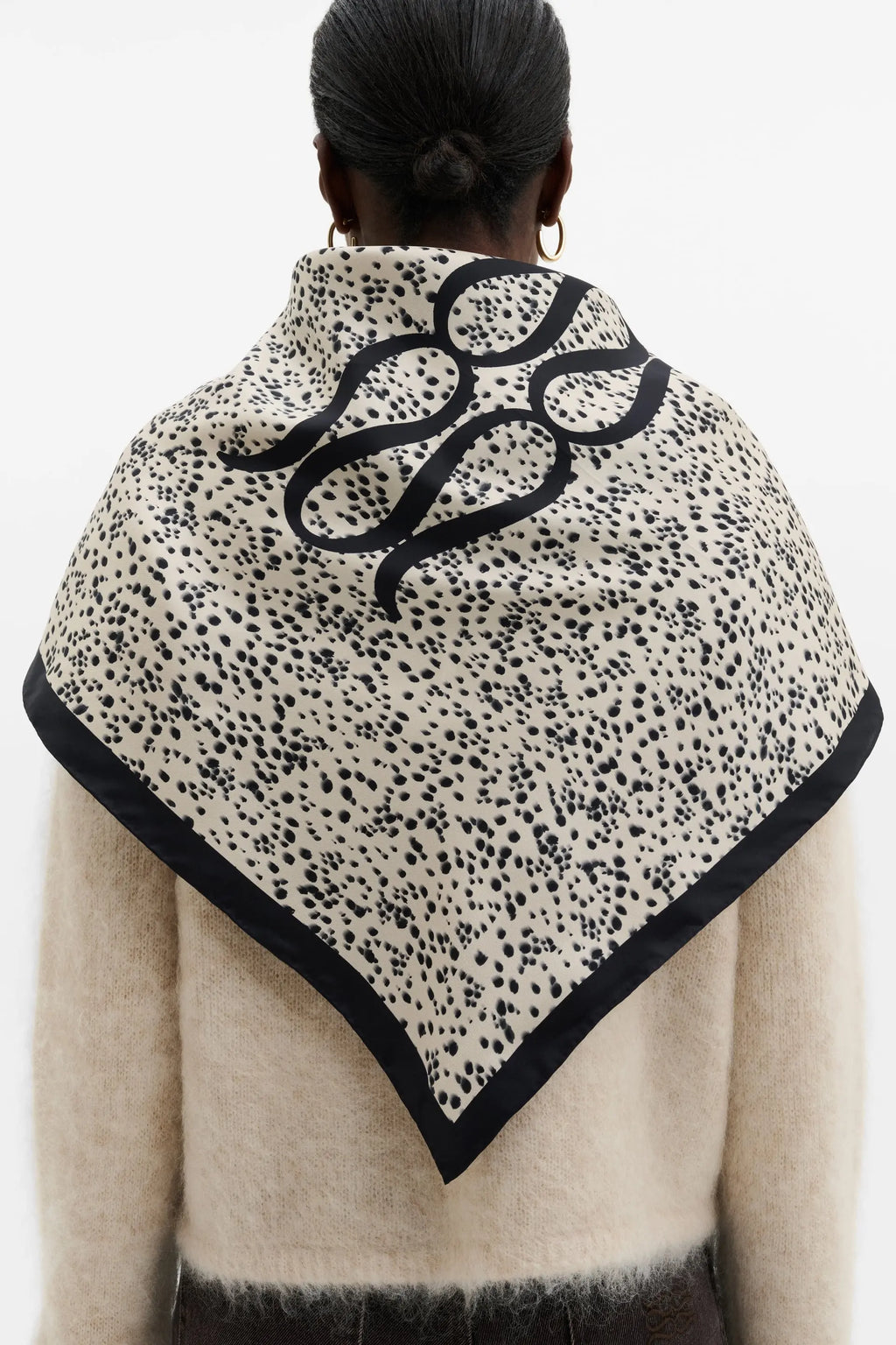 MALINA SILK TWILL SCARF