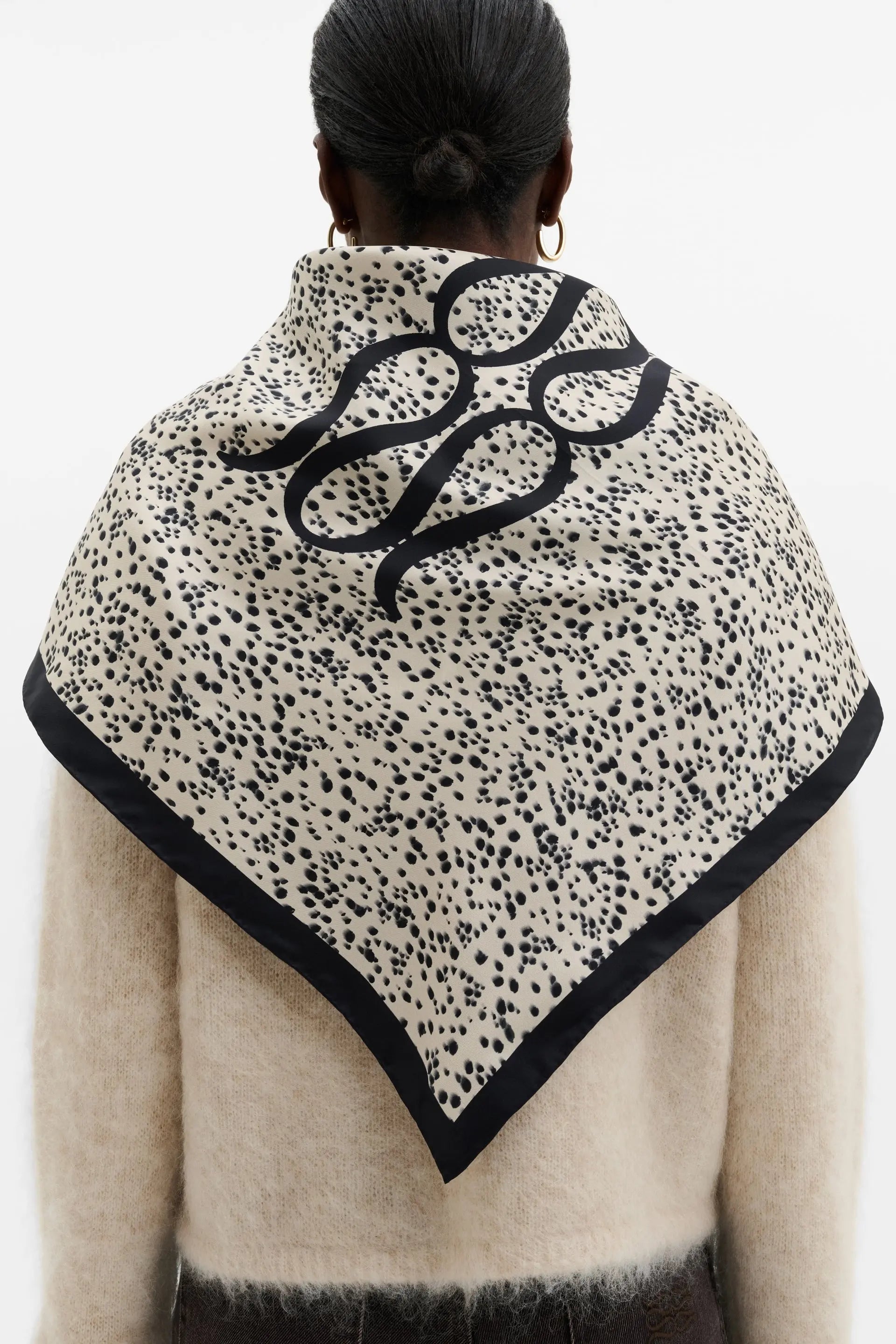 MALINA SILK TWILL SCARF