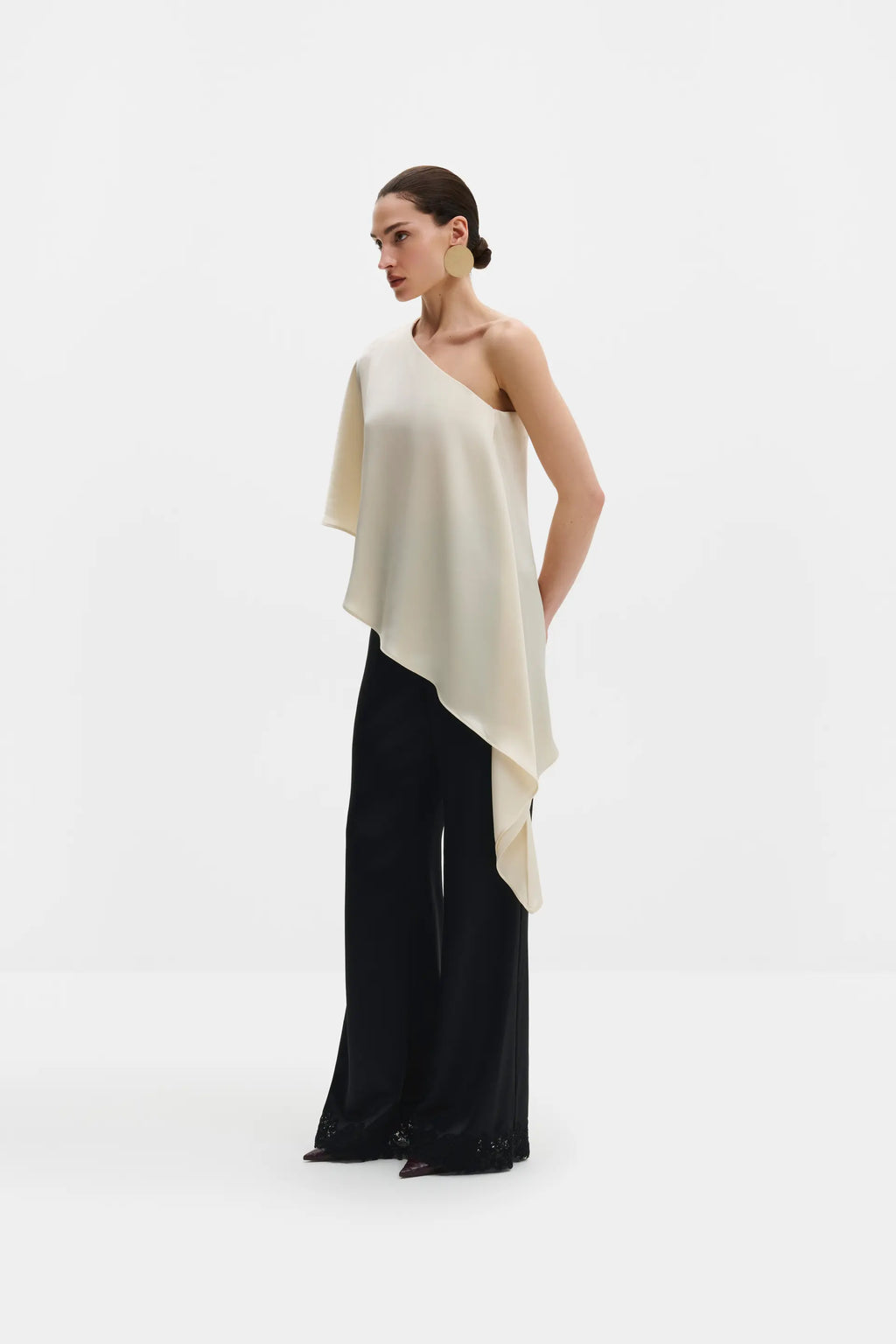 MALINA ARIA ONE SHOULDER BLOUSE