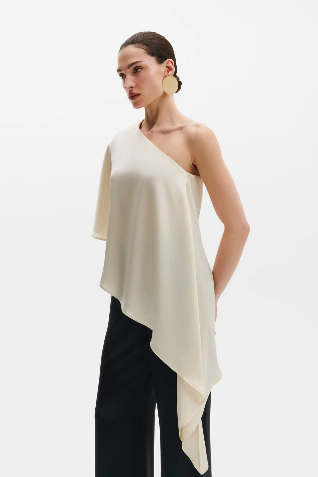 MALINA ARIA ONE SHOULDER BLOUSE