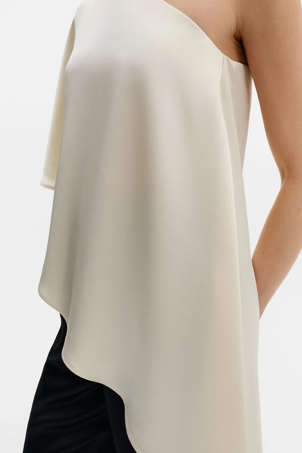 MALINA ARIA ONE SHOULDER BLOUSE
