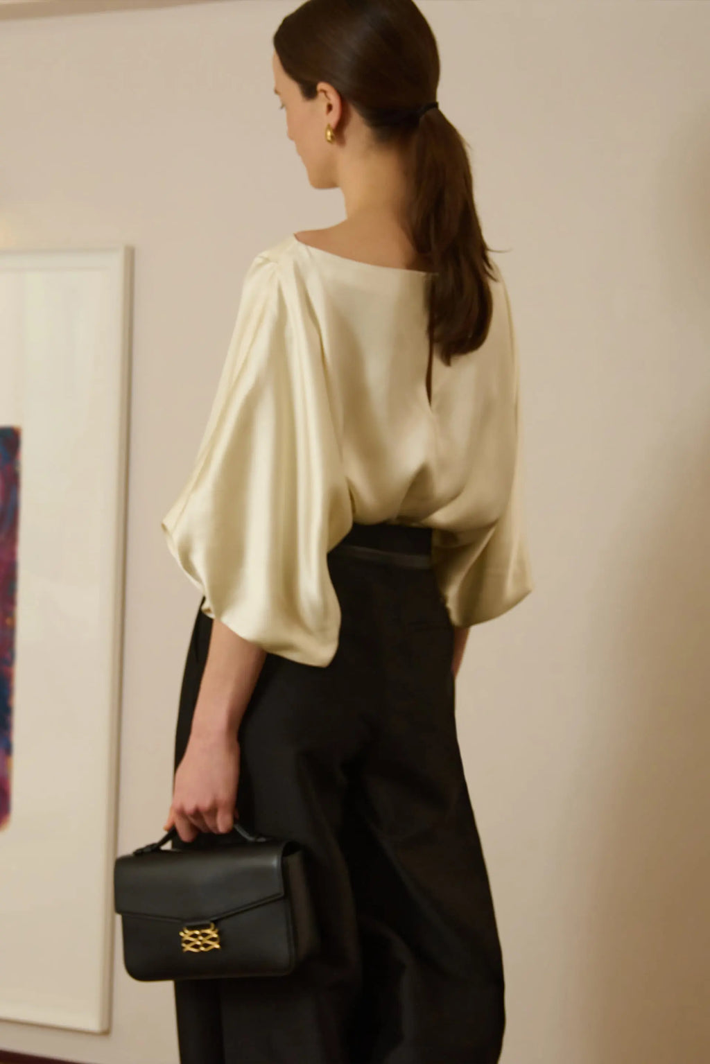 MALINA HAVANNA BOAT NECK PUFF
