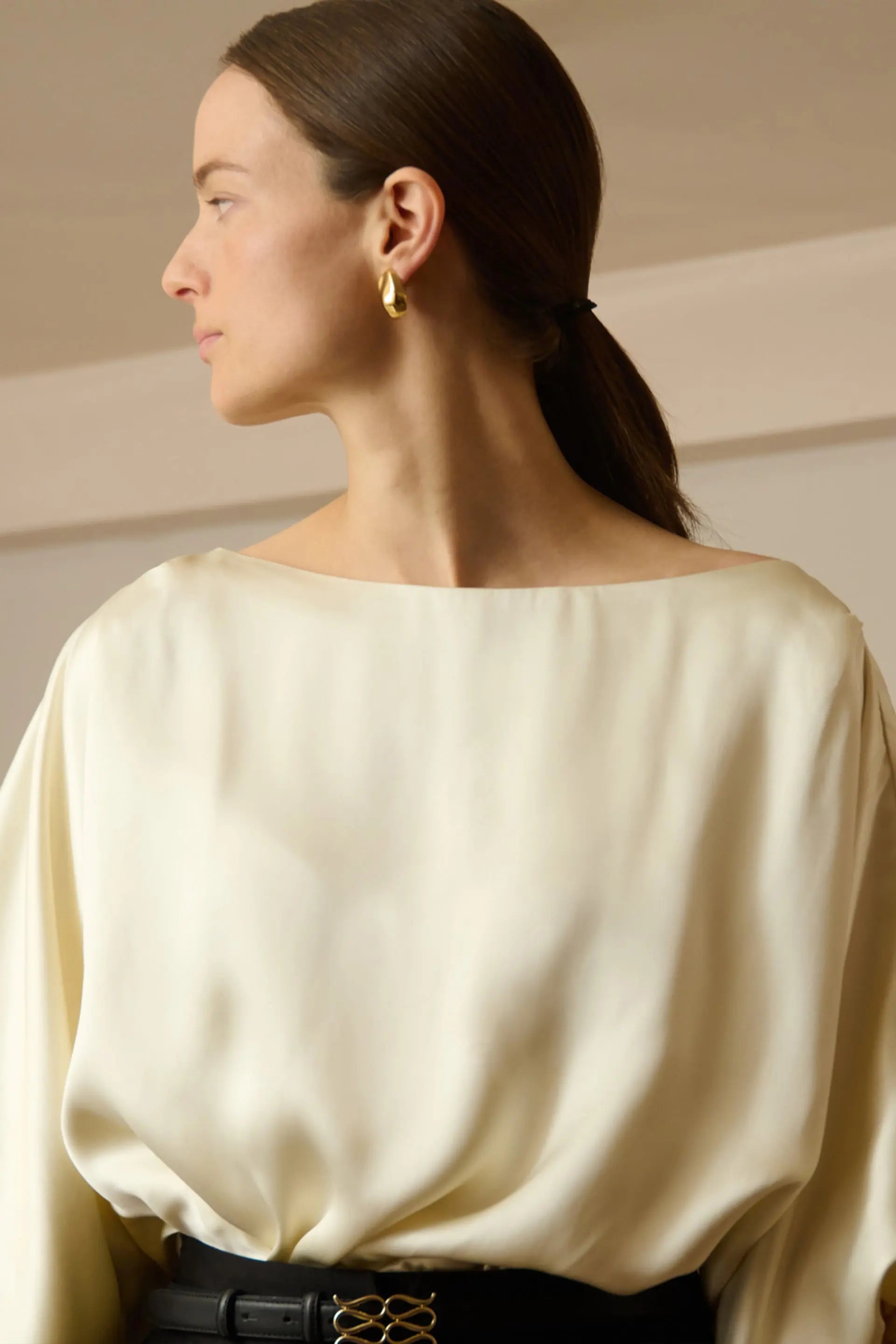 MALINA HAVANNA BOAT NECK PUFF