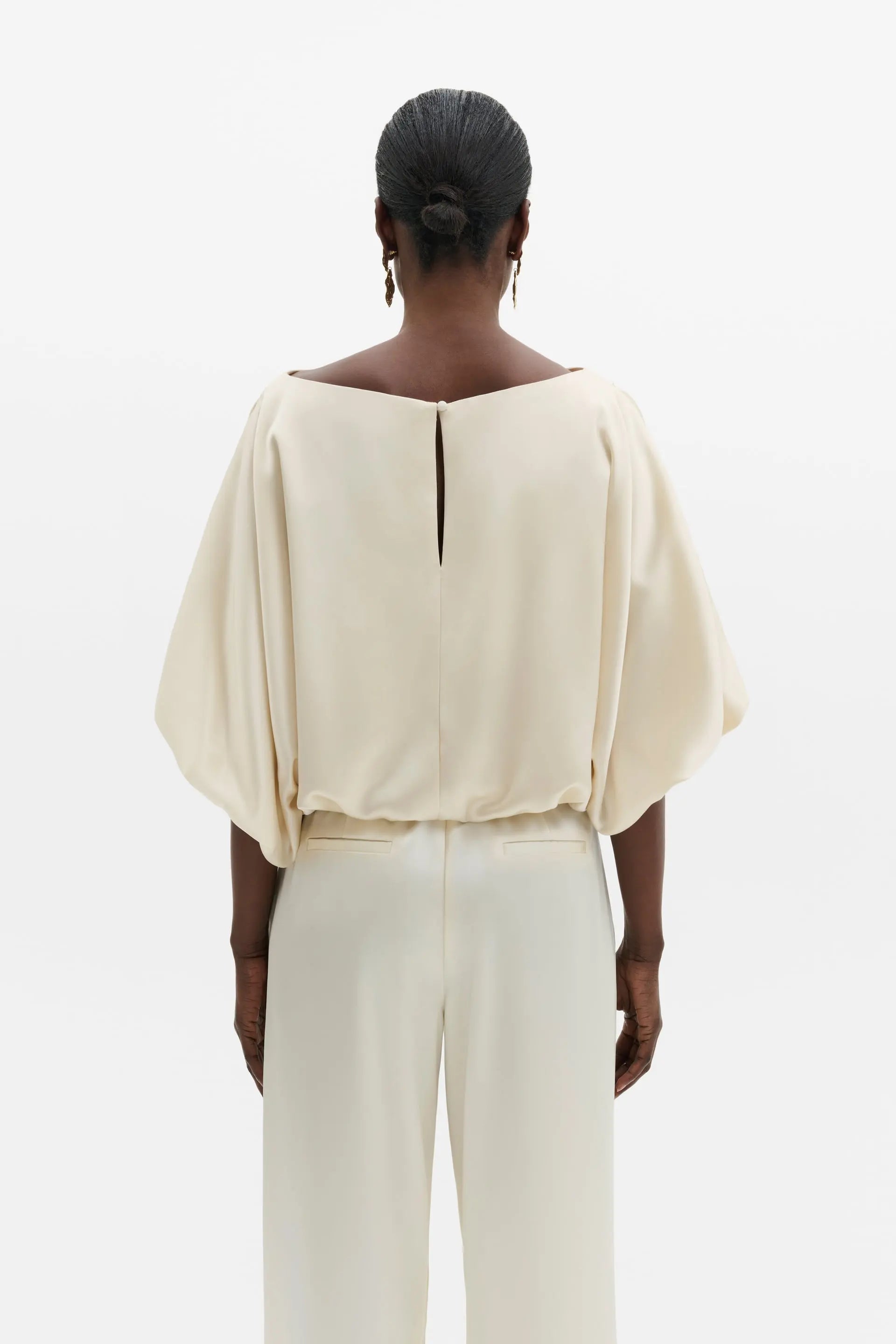 MALINA HAVANNA BOAT NECK PUFF