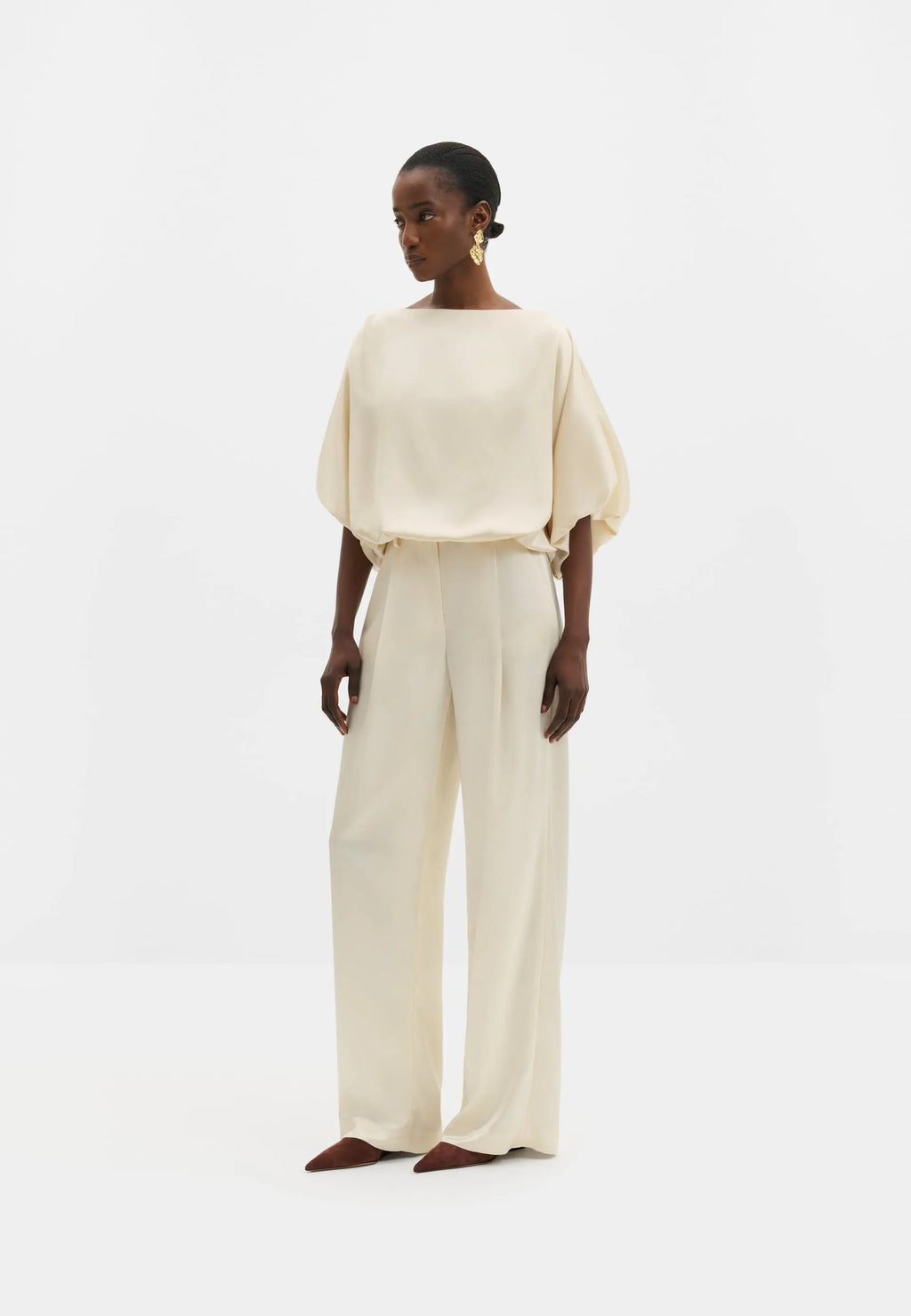 MALINA HAVANNA BOAT NECK PUFF