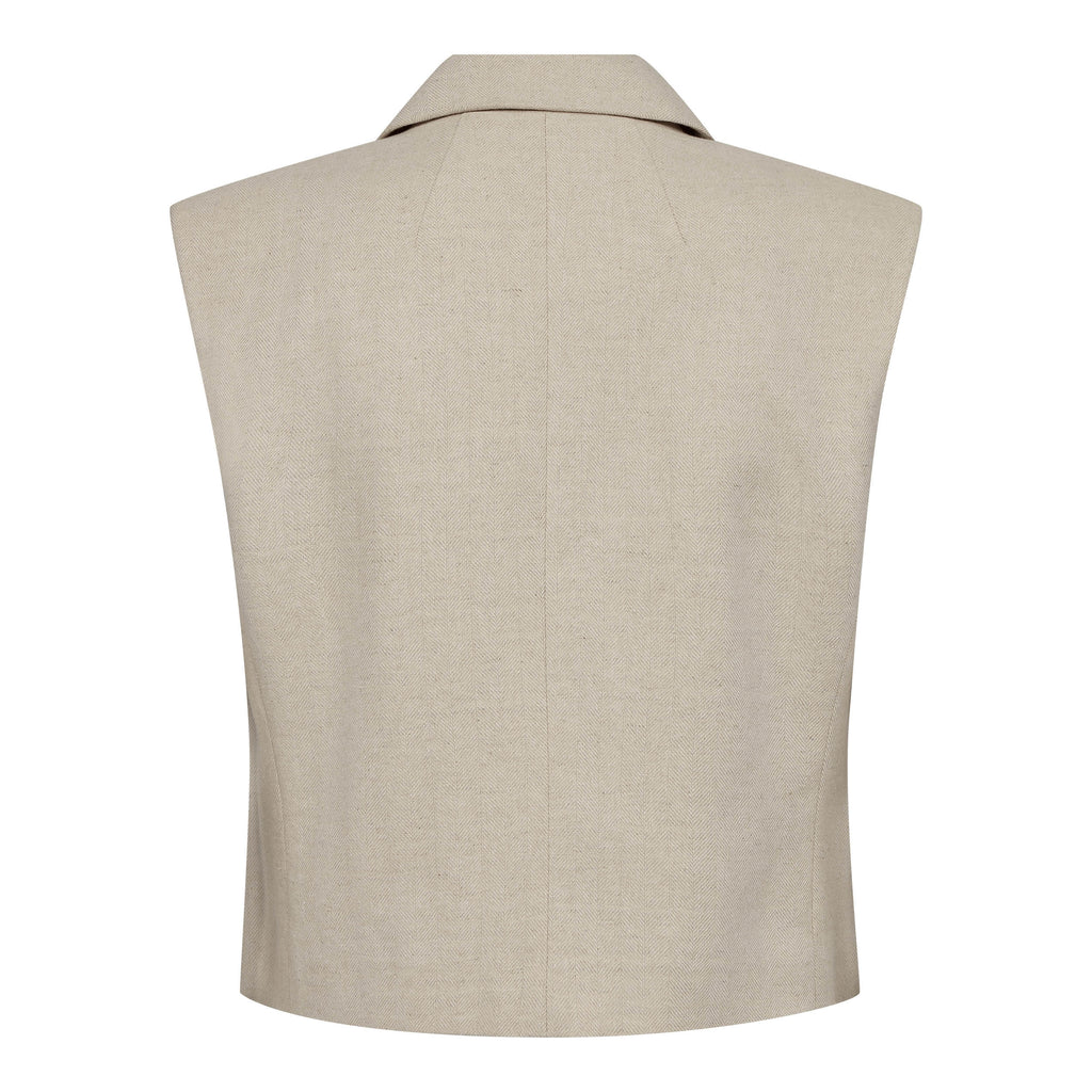 CO'COUTURE LEENA LINEN VEST