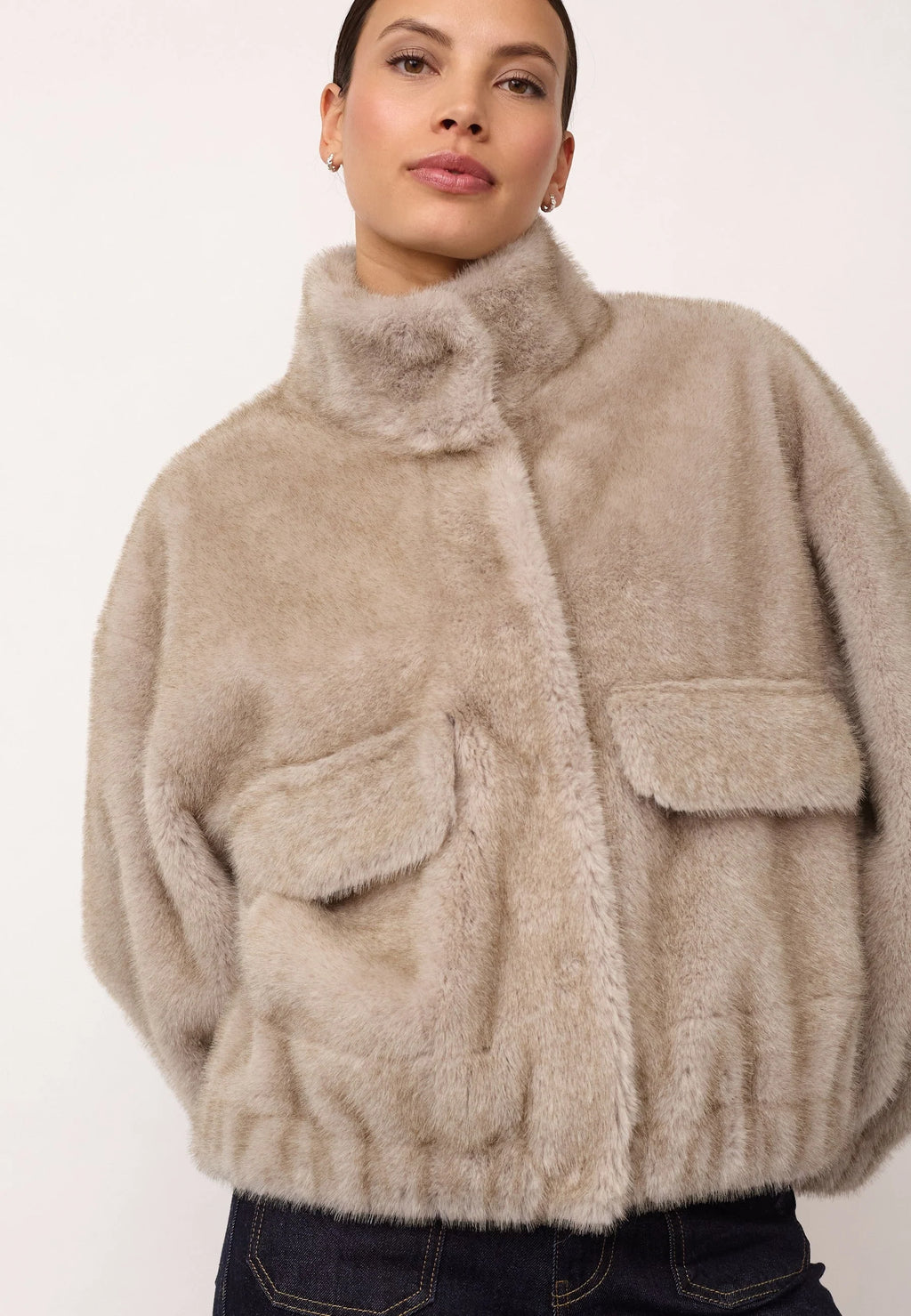 CO'COUTURE CASIO TEDDY JACKET