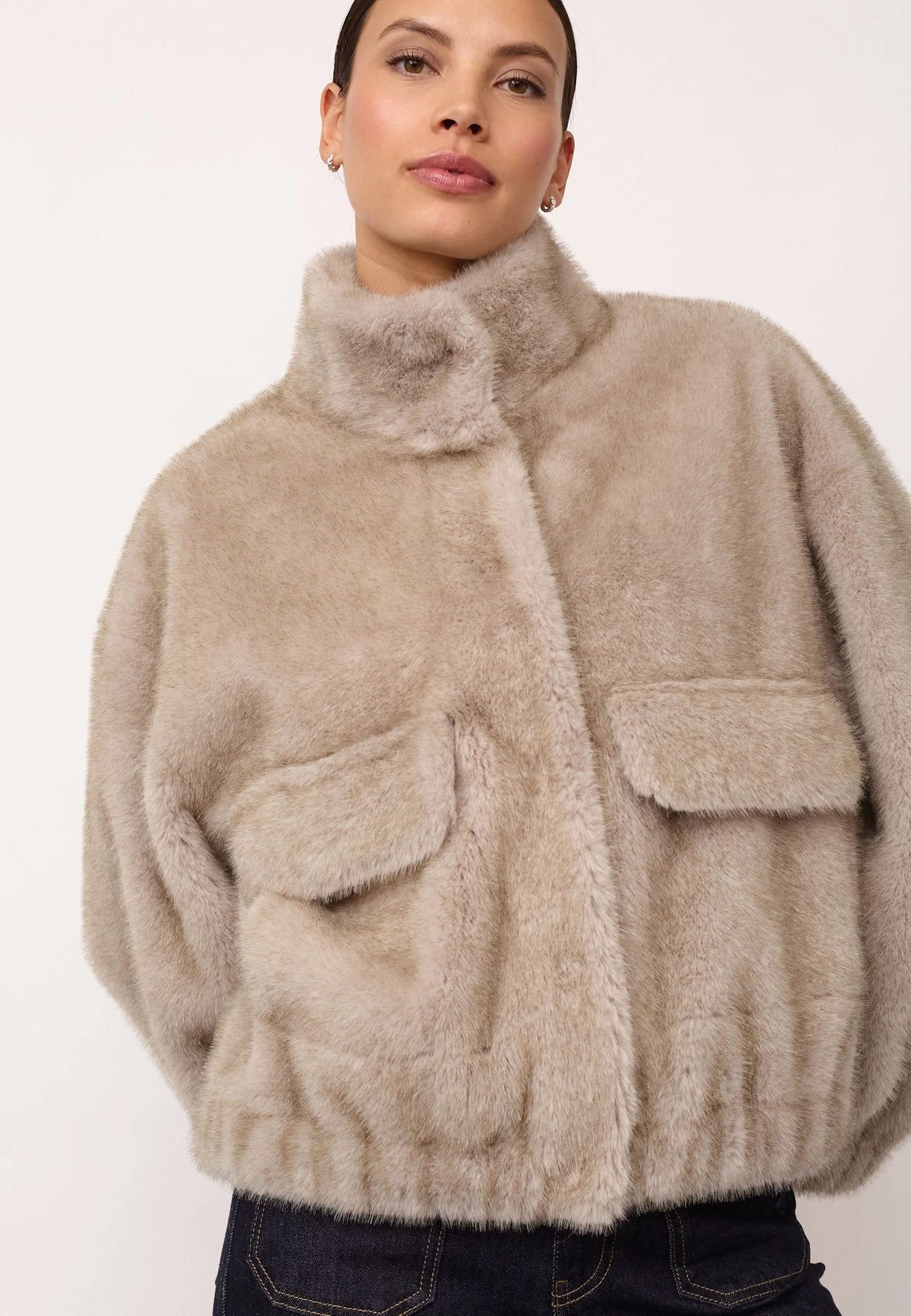 CO'COUTURE CASIO TEDDY JACKET