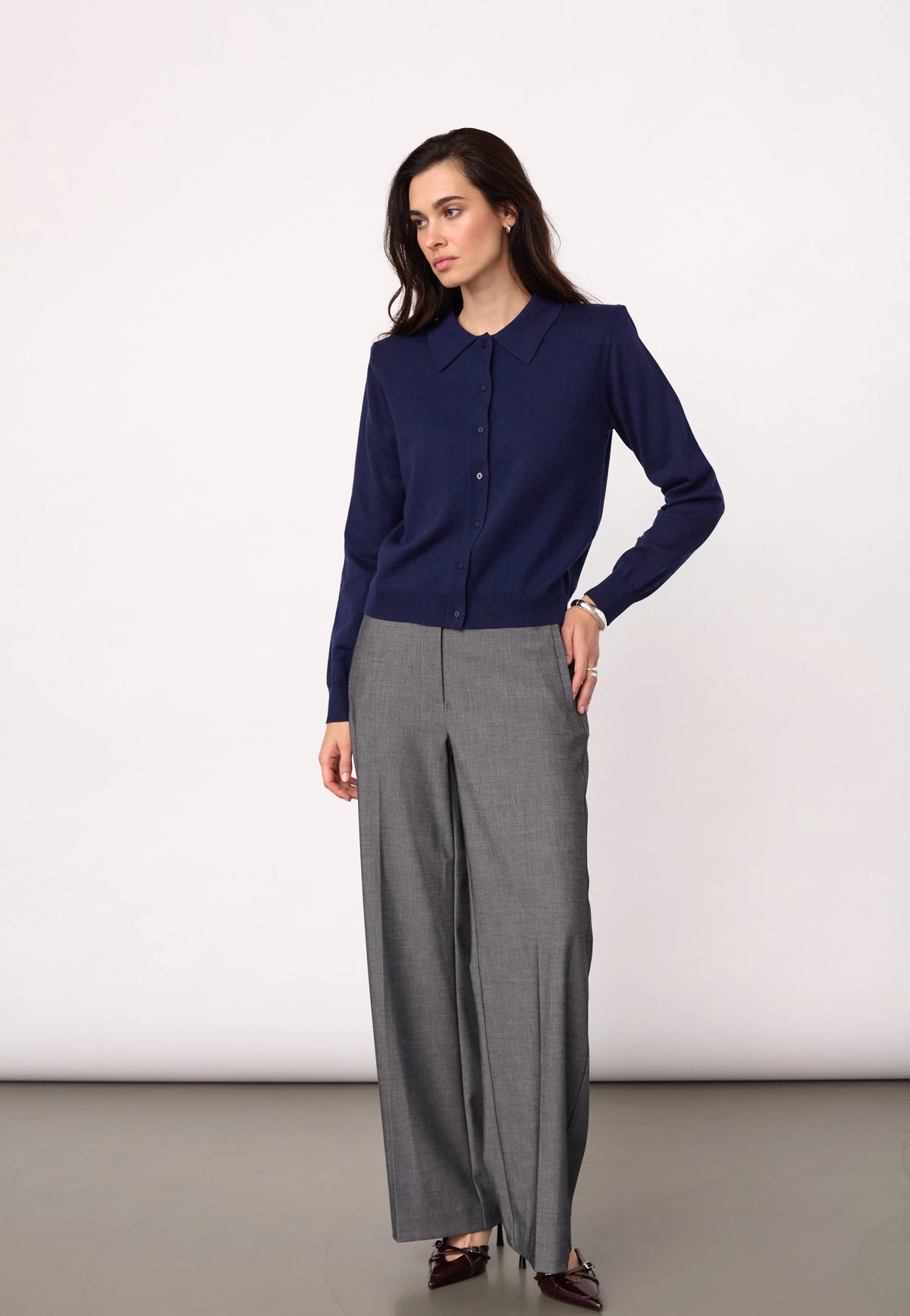 CO'COUTURE CORY PADDED CARDIGAN
