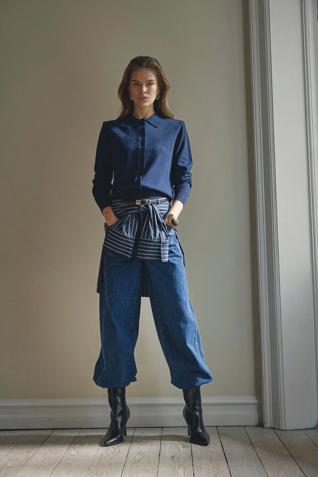 CO'COUTURE CORY PADDED CARDIGAN