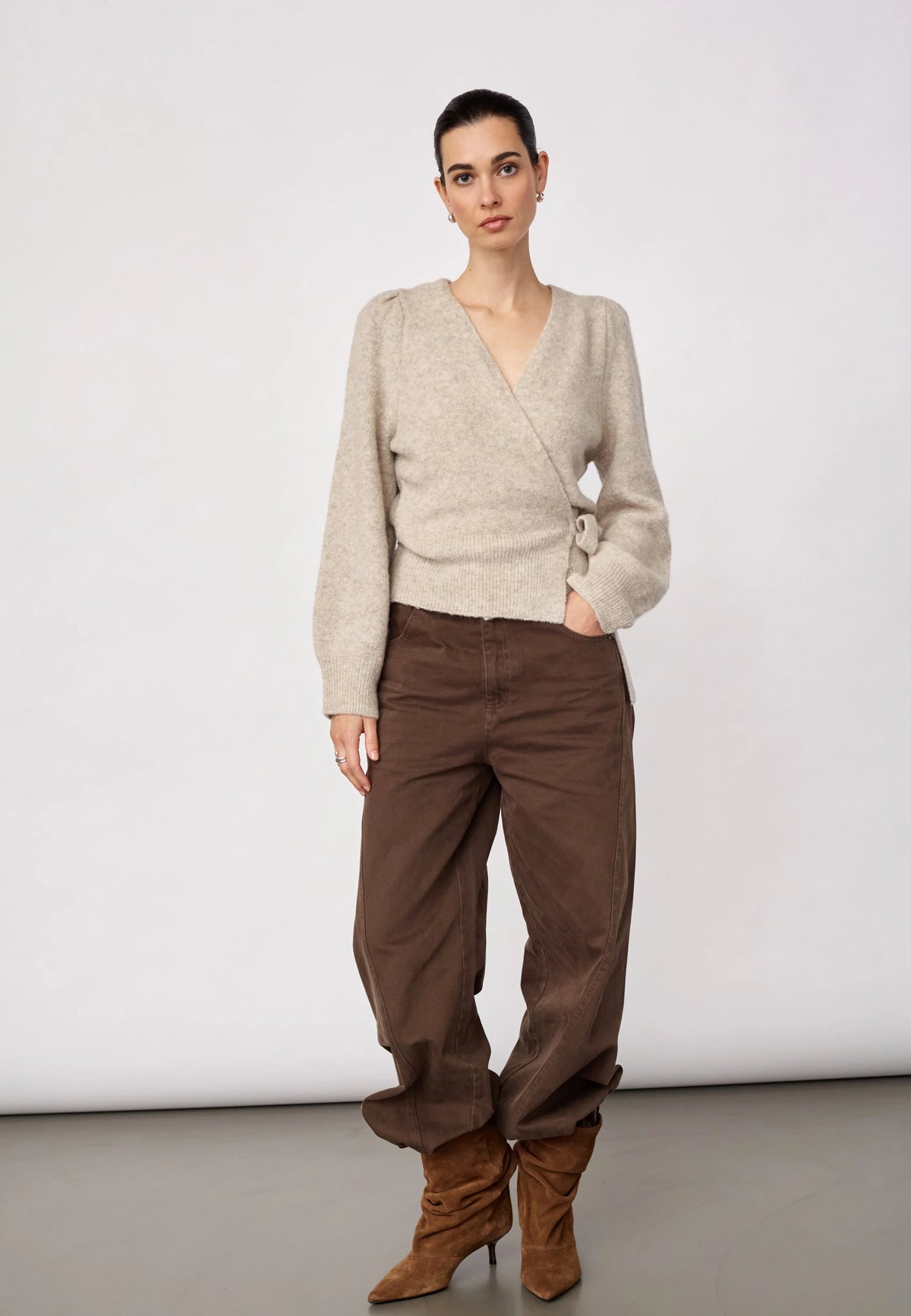 CO'COUTURE ROGER WRAP CARDIGAN
