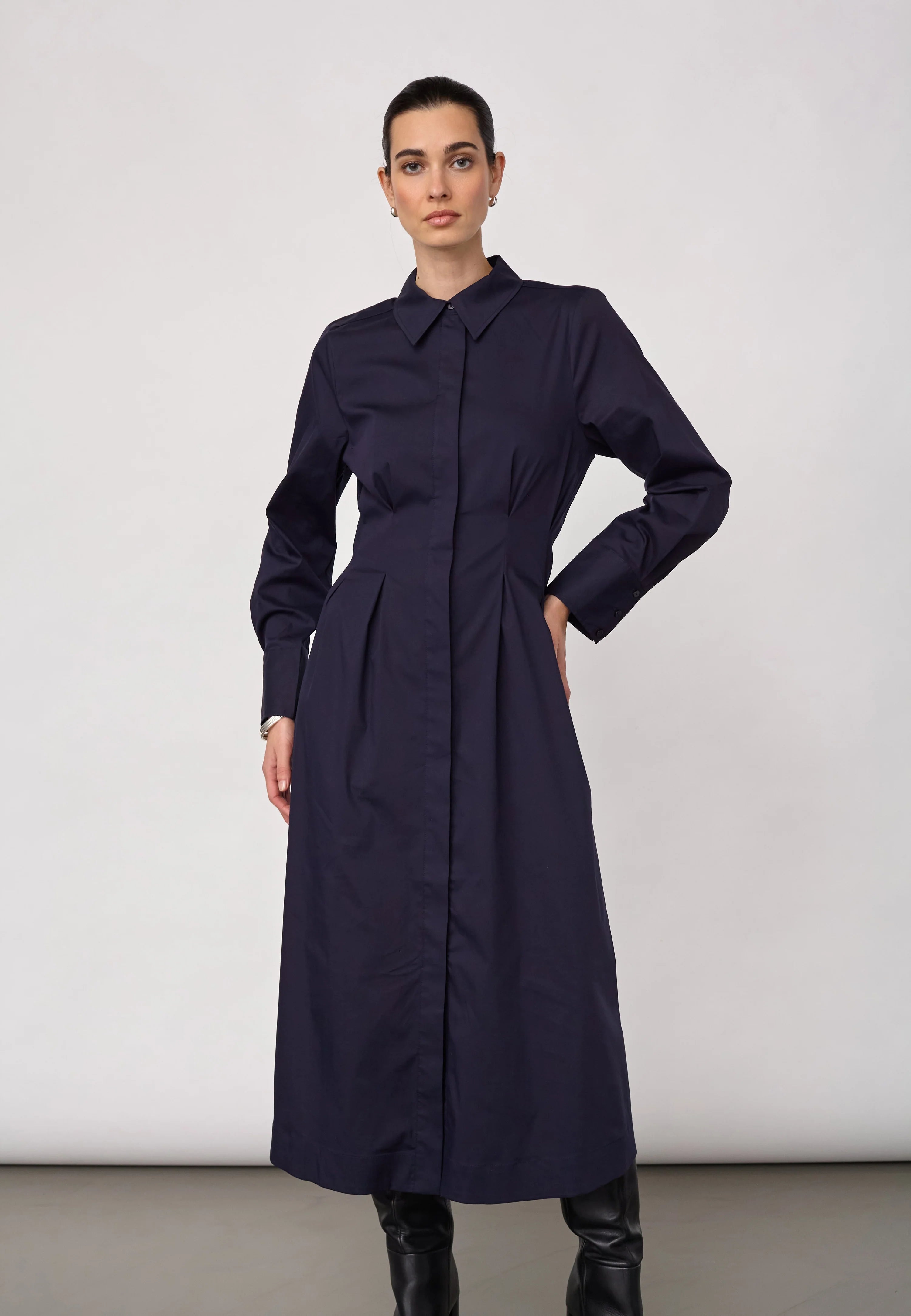 CO'COUTURE SANNA SHIRT LONG DRESS