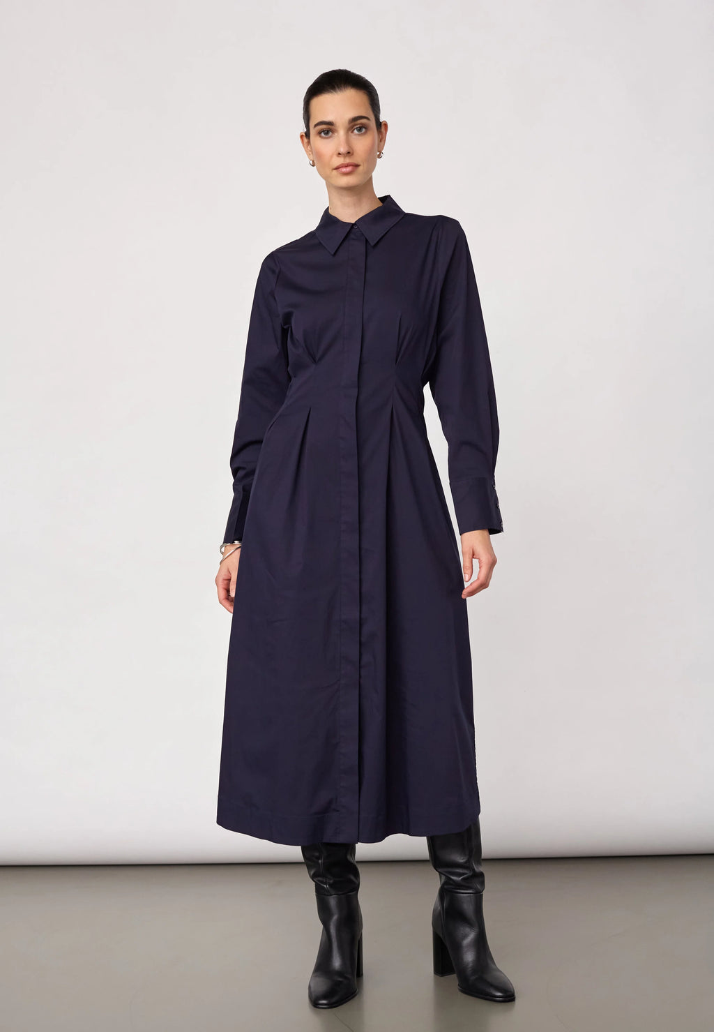 CO'COUTURE SANNA SHIRT LONG DRESS