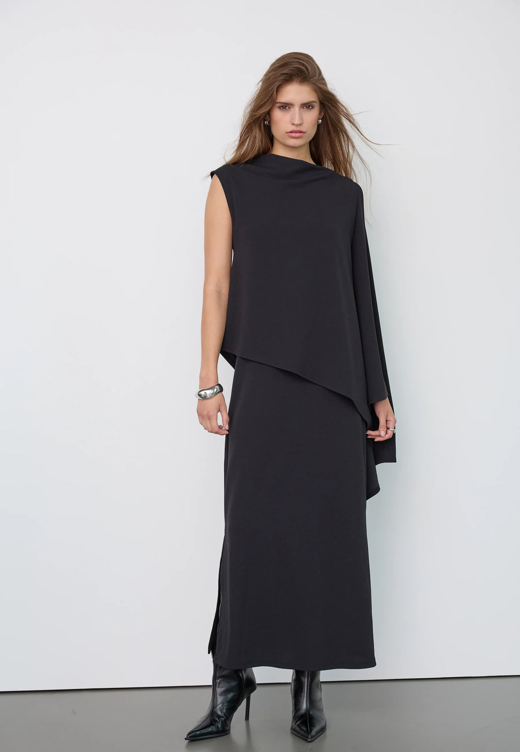 CO'COUTURE FALCON DRAPE DRESS