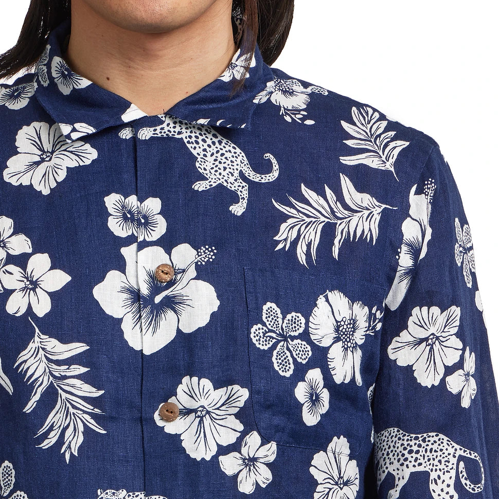 POLO RALPH LAUREN FLORAL LINEN SHIRT