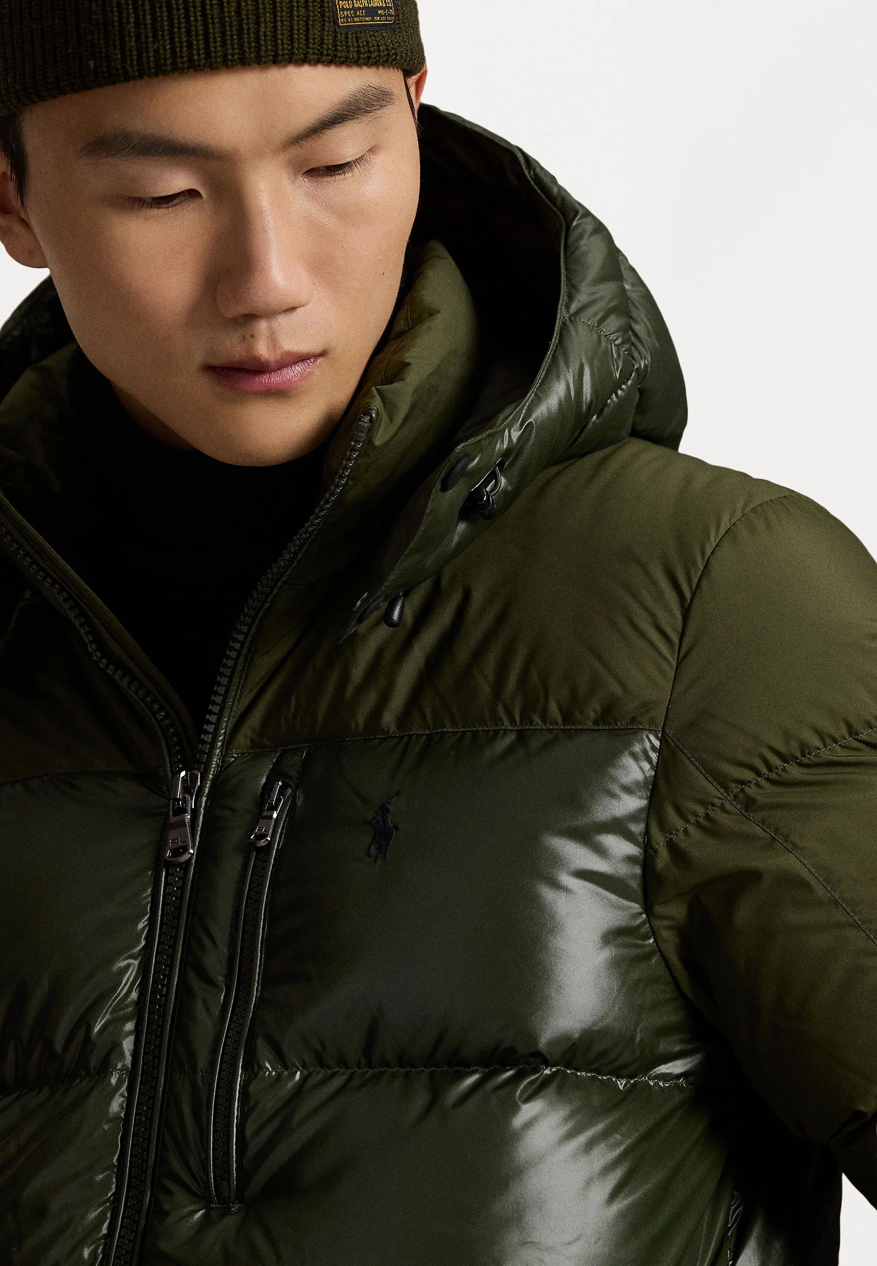 POLO RALPH LAUREN GORHAM GLOSSY DOWN JACKET