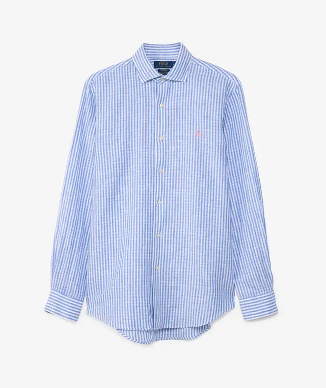 POLO RALPH LAUREN STRIPED SEERSUCKER SHIRT