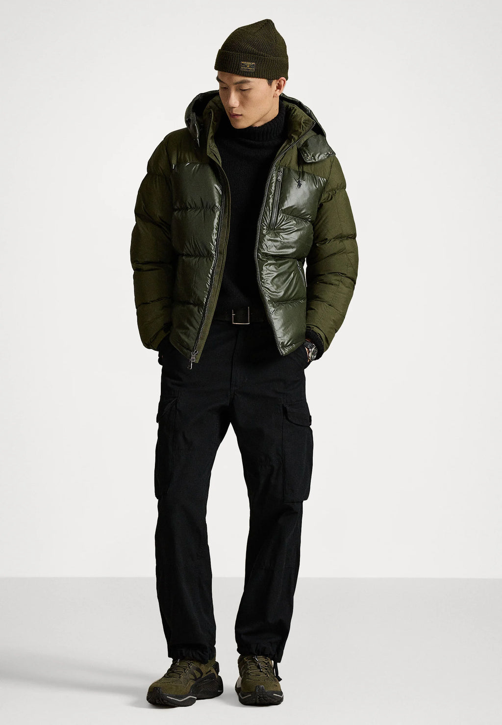 POLO RALPH LAUREN GORHAM GLOSSY DOWN JACKET