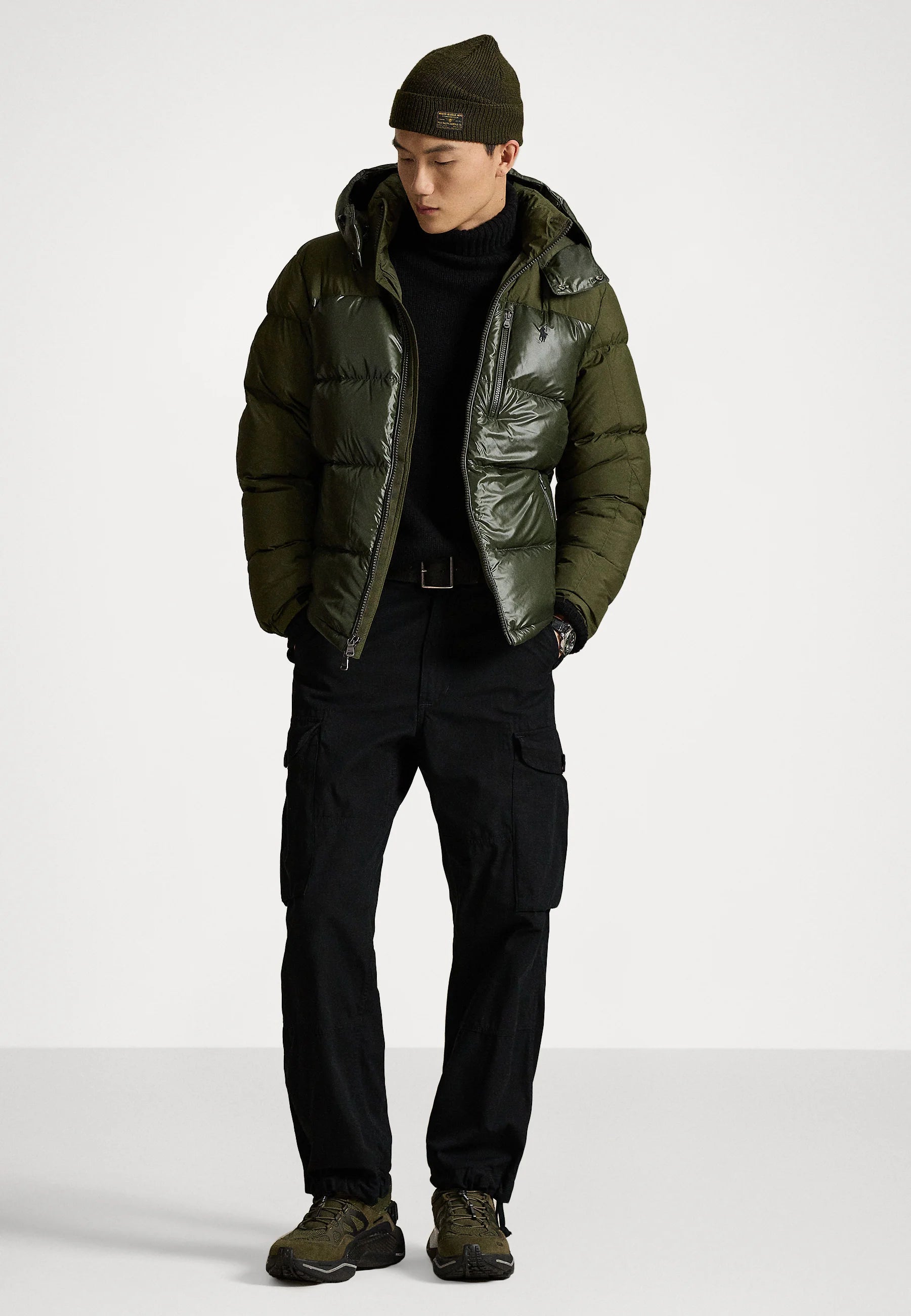 POLO RALPH LAUREN GORHAM GLOSSY DOWN JACKET