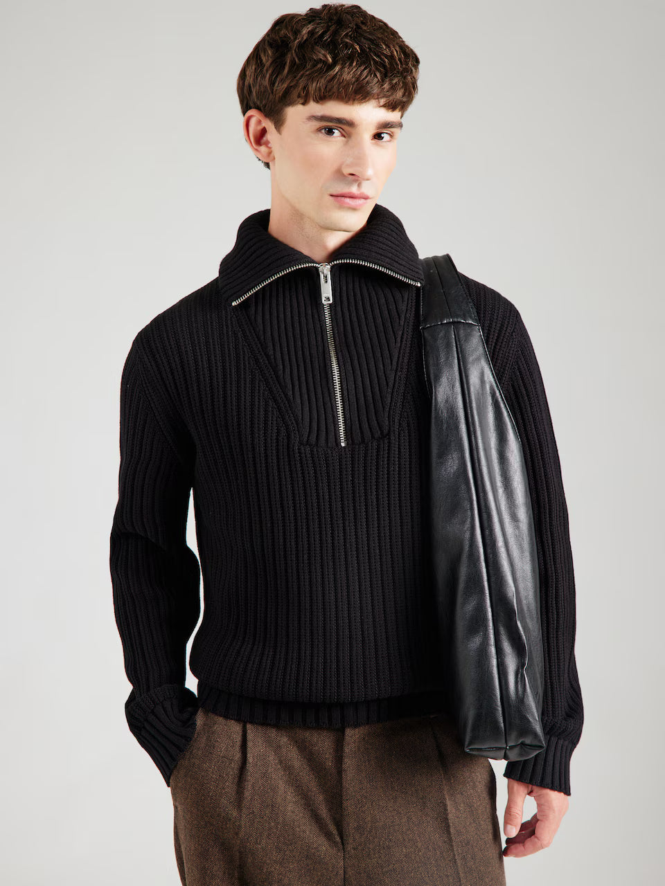 HUGO SRIGG ZIP KNIT
