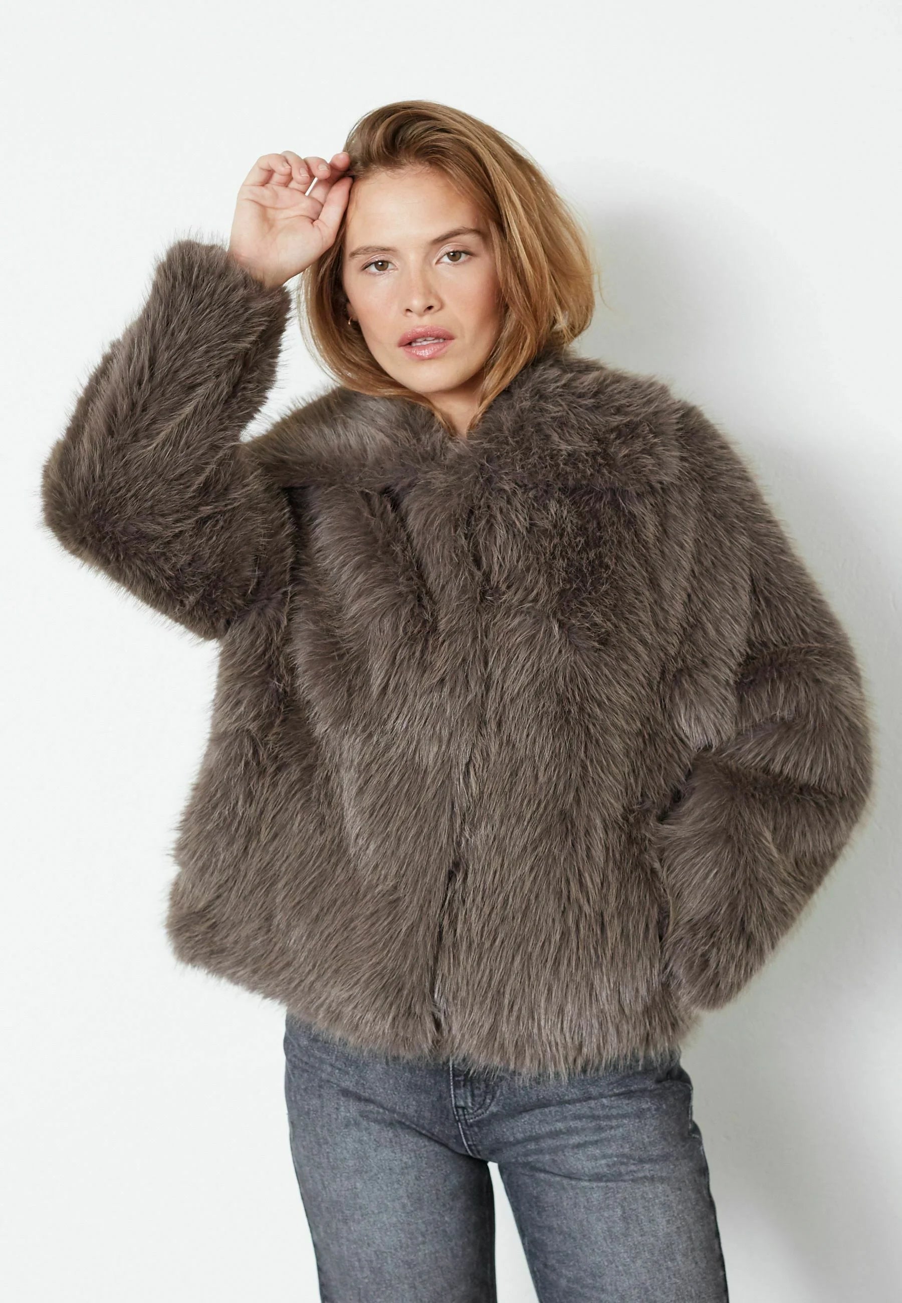 CO'COUTURE FURRY JACKET