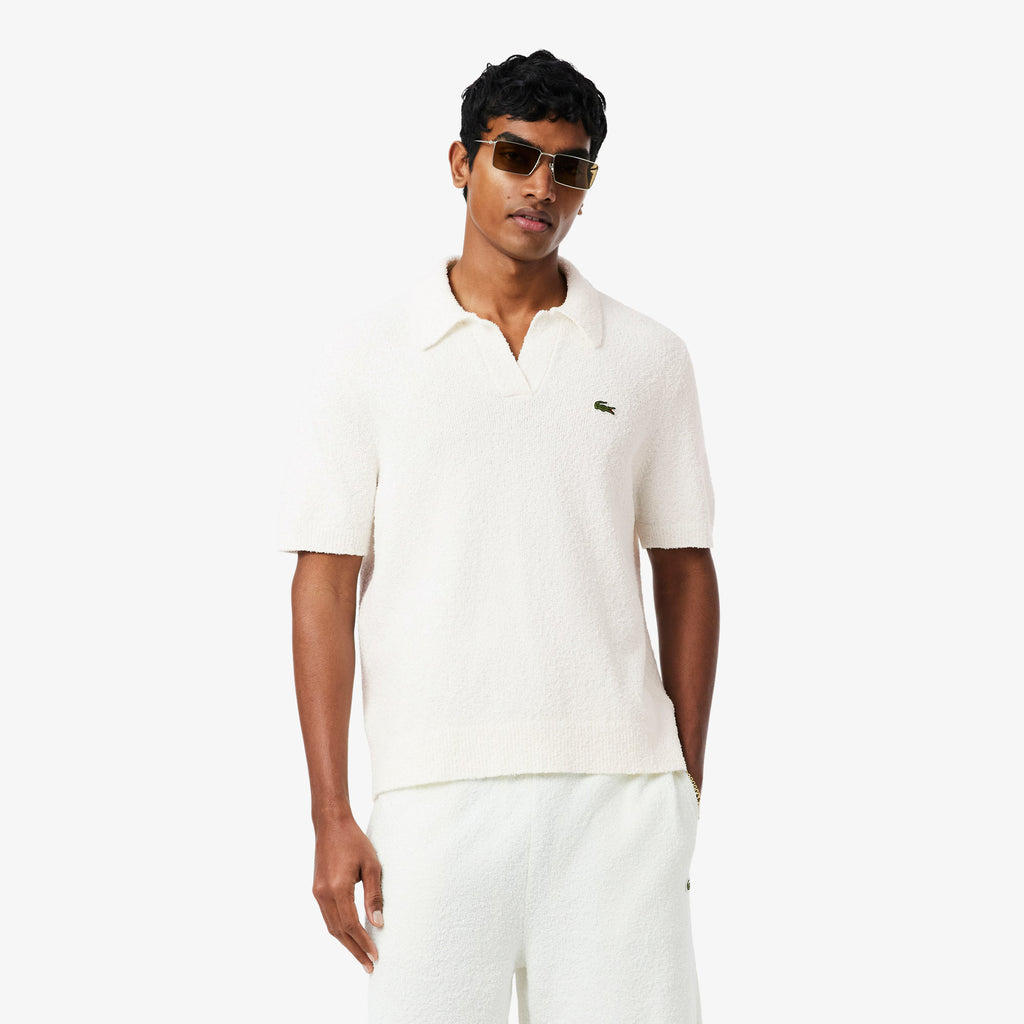 LACOSTE BOUCLÉ KNIT PIKÉ