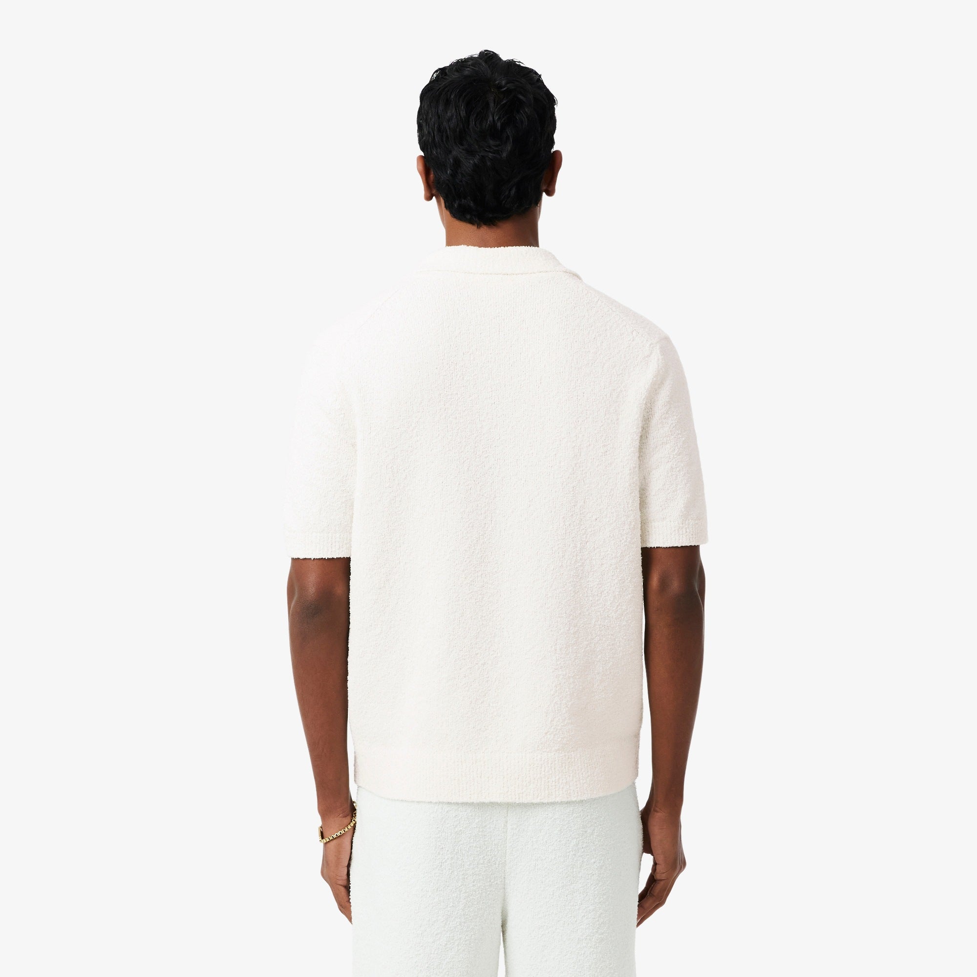 LACOSTE BOUCLÉ KNIT PIKÉ