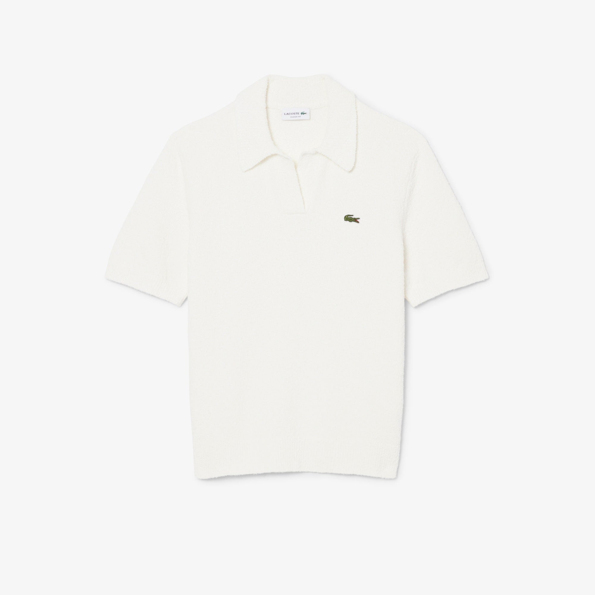 LACOSTE BOUCLÉ KNIT PIKÉ