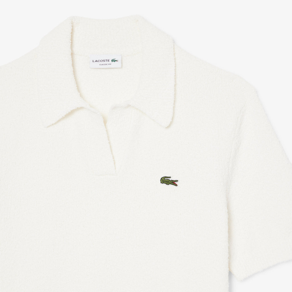 LACOSTE BOUCLÉ KNIT PIKÉ