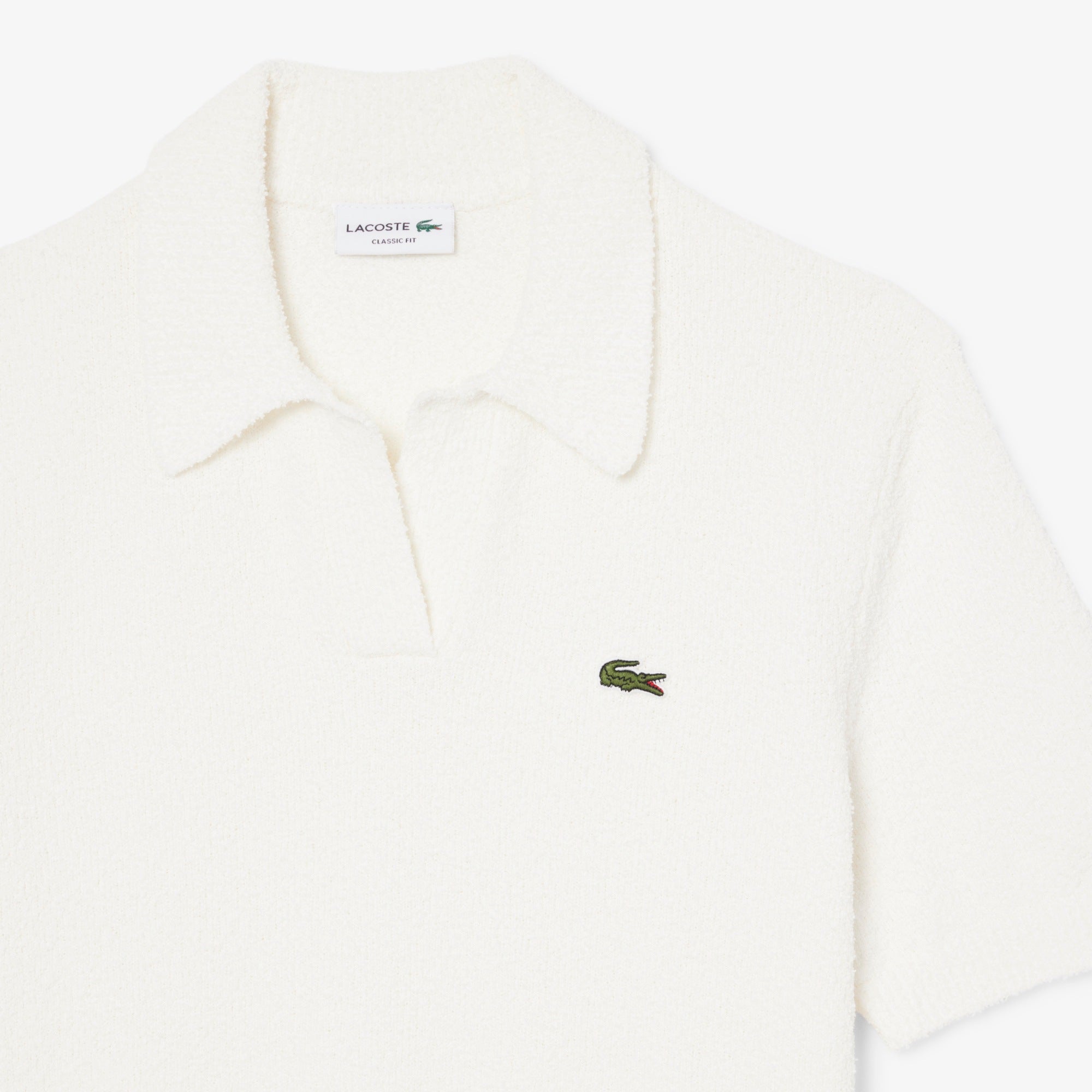 LACOSTE BOUCLÉ KNIT PIKÉ